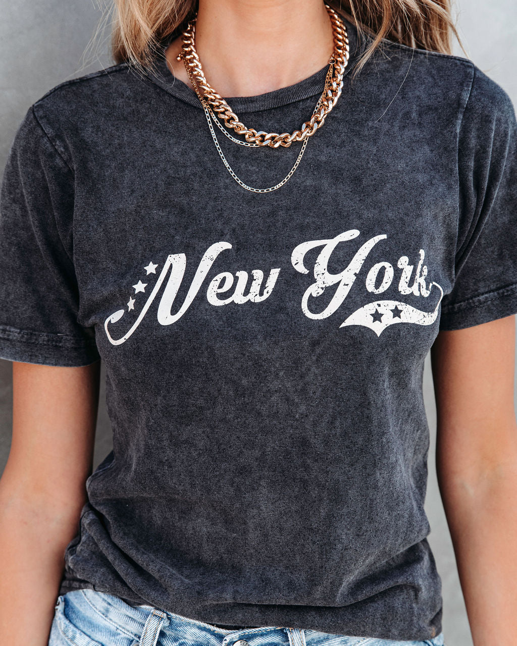 New York State Of Mind Cotton Tee - Se7enfashion