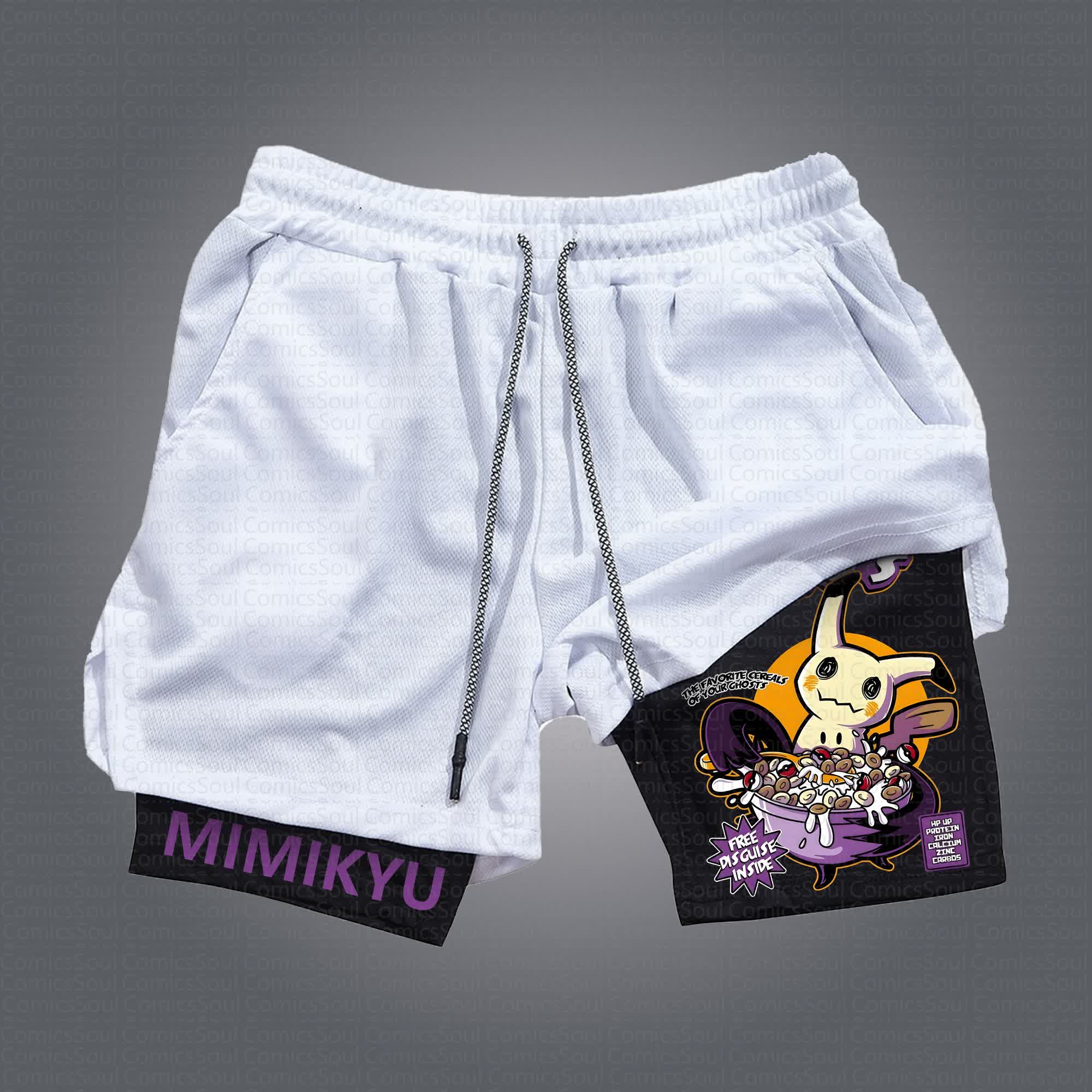 Unisex Casual Anime Streetwear Shorts 丨Comicssoul