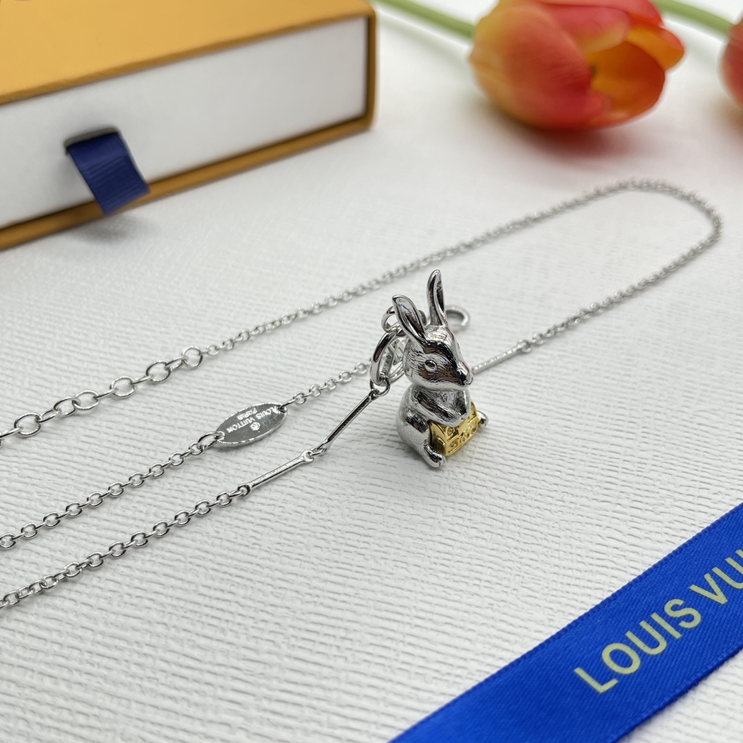 Louis Vuitton Rabbit Necklace - Original Replica Club