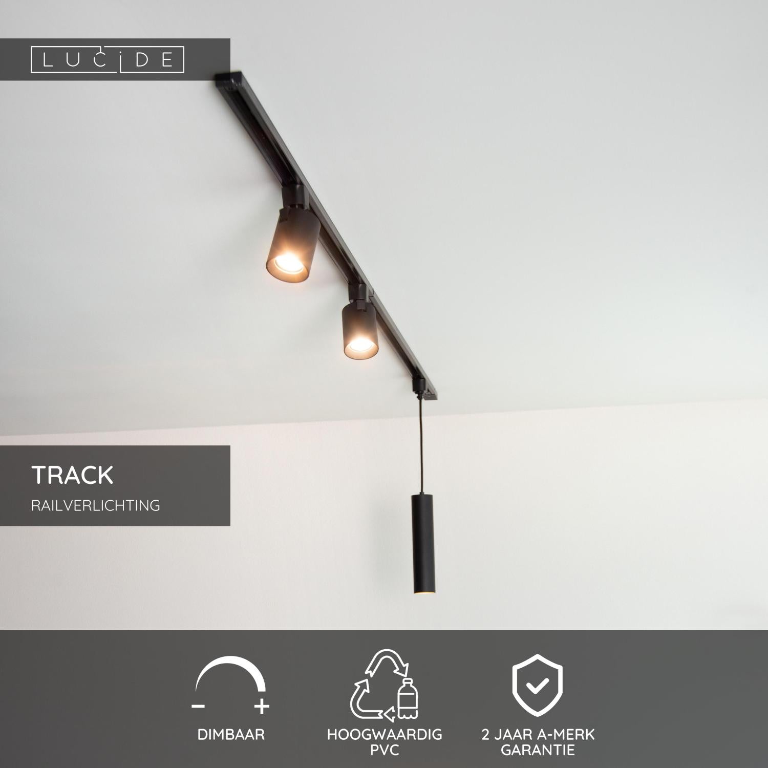 Lucide TRACK Railverlichting - Zwart