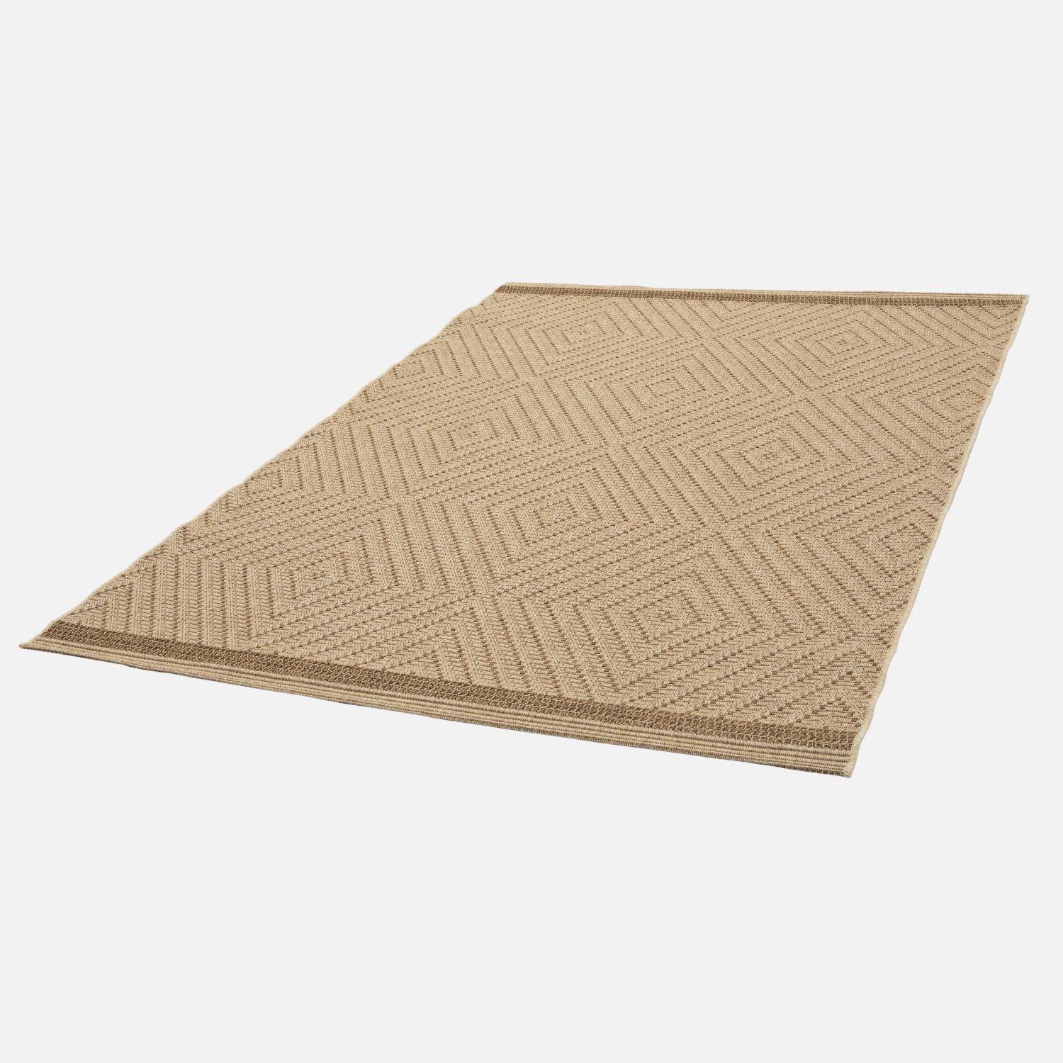 Douglas - Alfombra interior/exterior efecto yute color natural