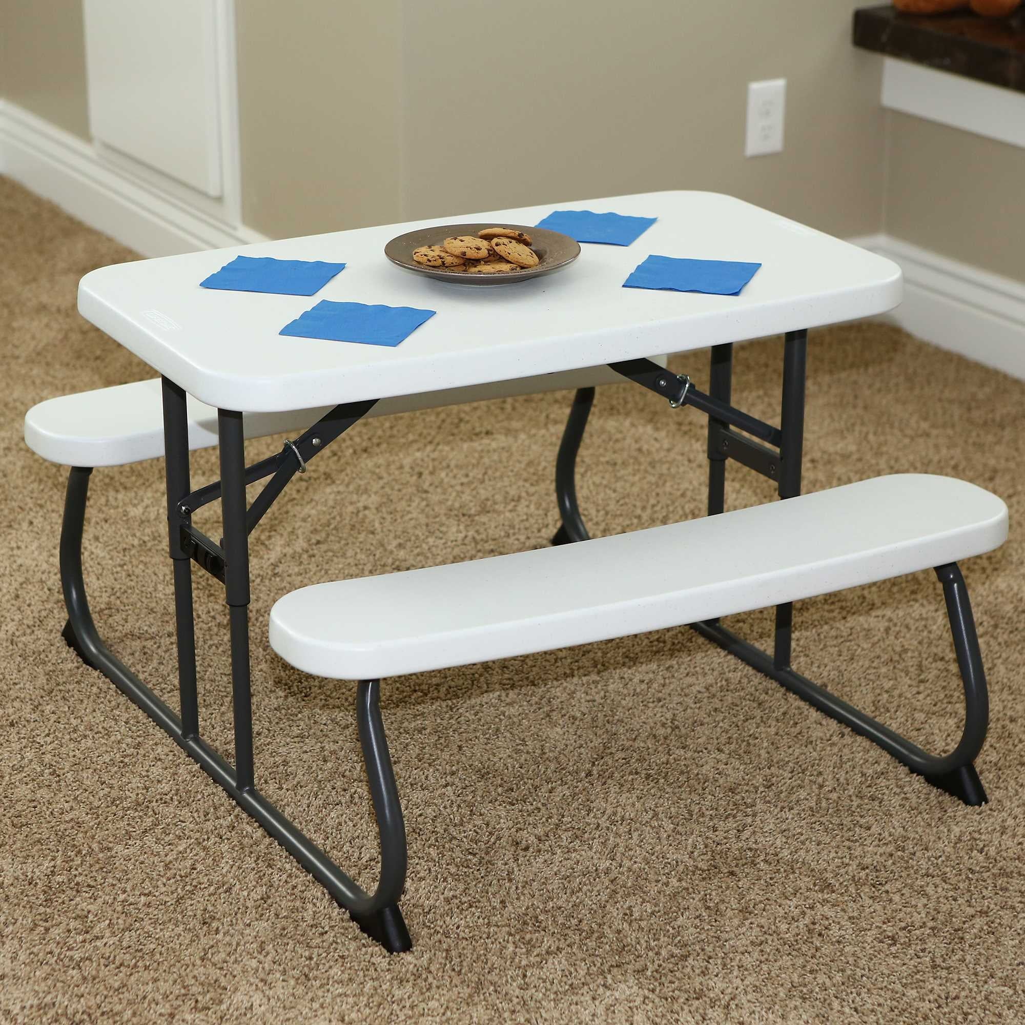 Lifetime Children's Picnic Table , White Granite (60239) - Image 26