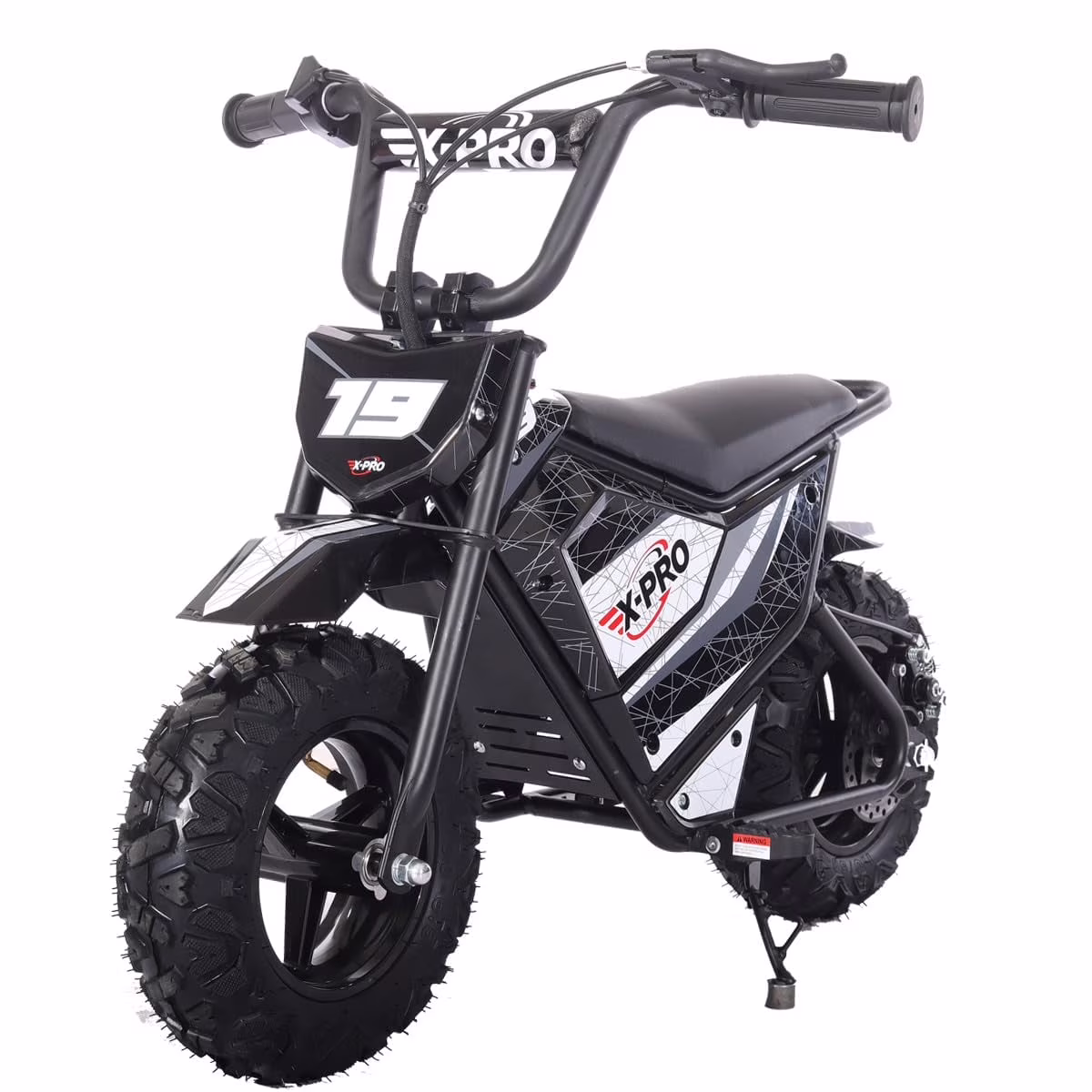 X - Pro XP250E 250W 24V Electric Dirt Bike with Chain Drive! 6.5" Wheels! Rear Disc Brakes!(Red)