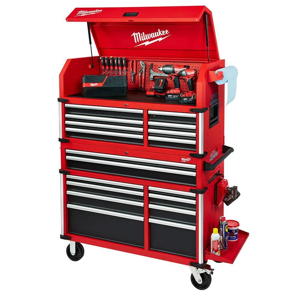 High Capacity 46 in. 18-Drawer Tool Chest and Cabinet Combo 48-22-8546 - 85461320713_7a39ee