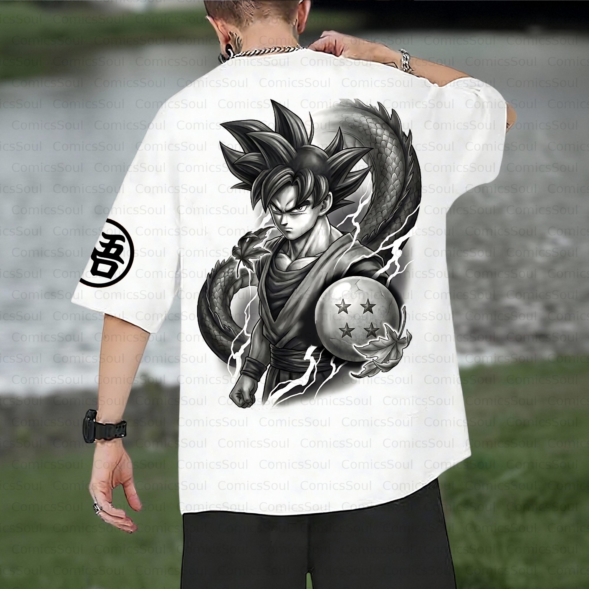 Unisex Anime Inspired Vintage T-Shirt