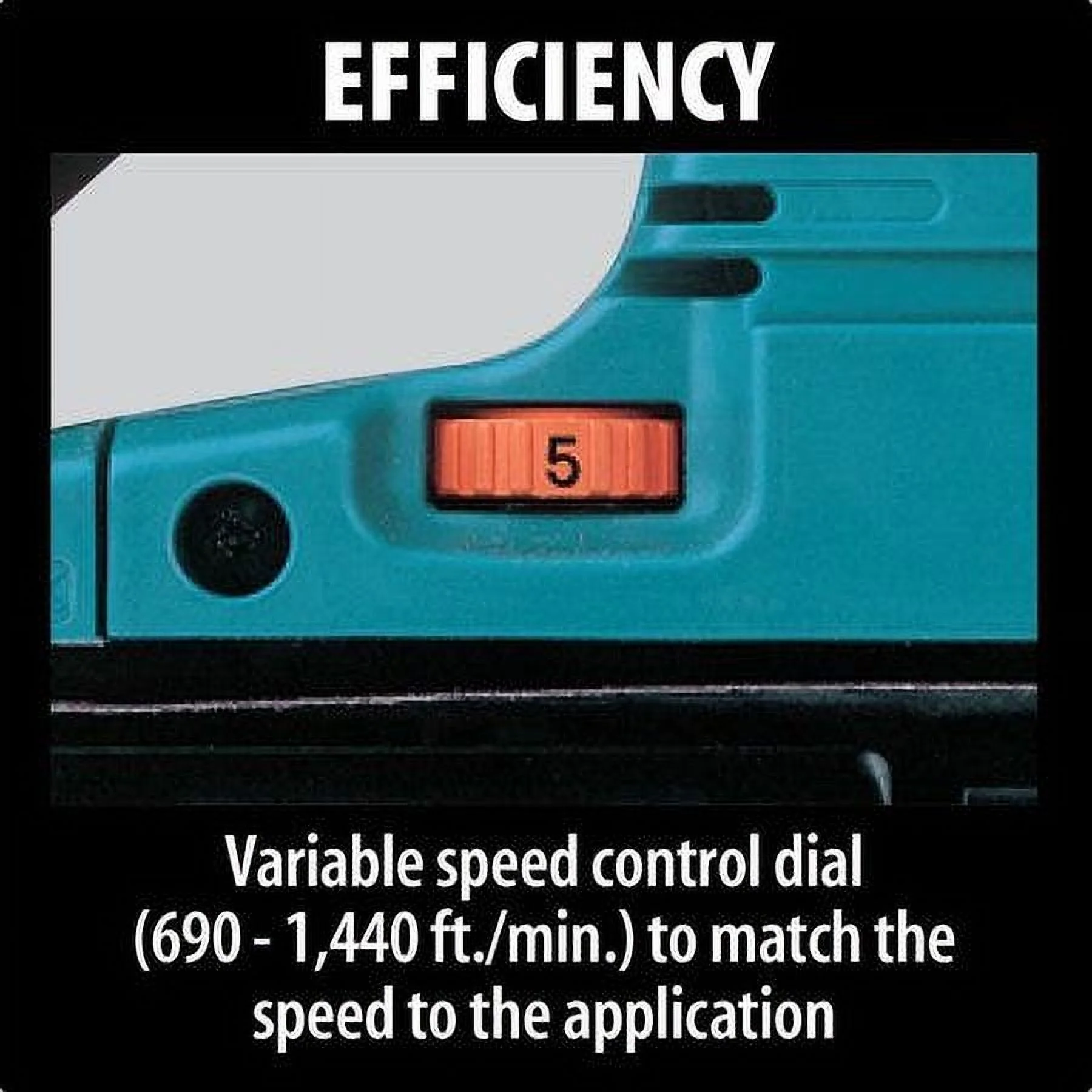 Makita 9920 3'' x 24'' Corded Belt Sander Variable Speed - Image 5