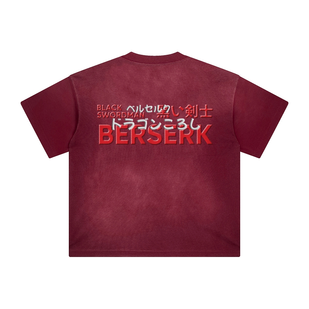 Unisex Anime Inspired Vintage T-Shirt TeeThreads Sustain the Scene with Custom Apparel