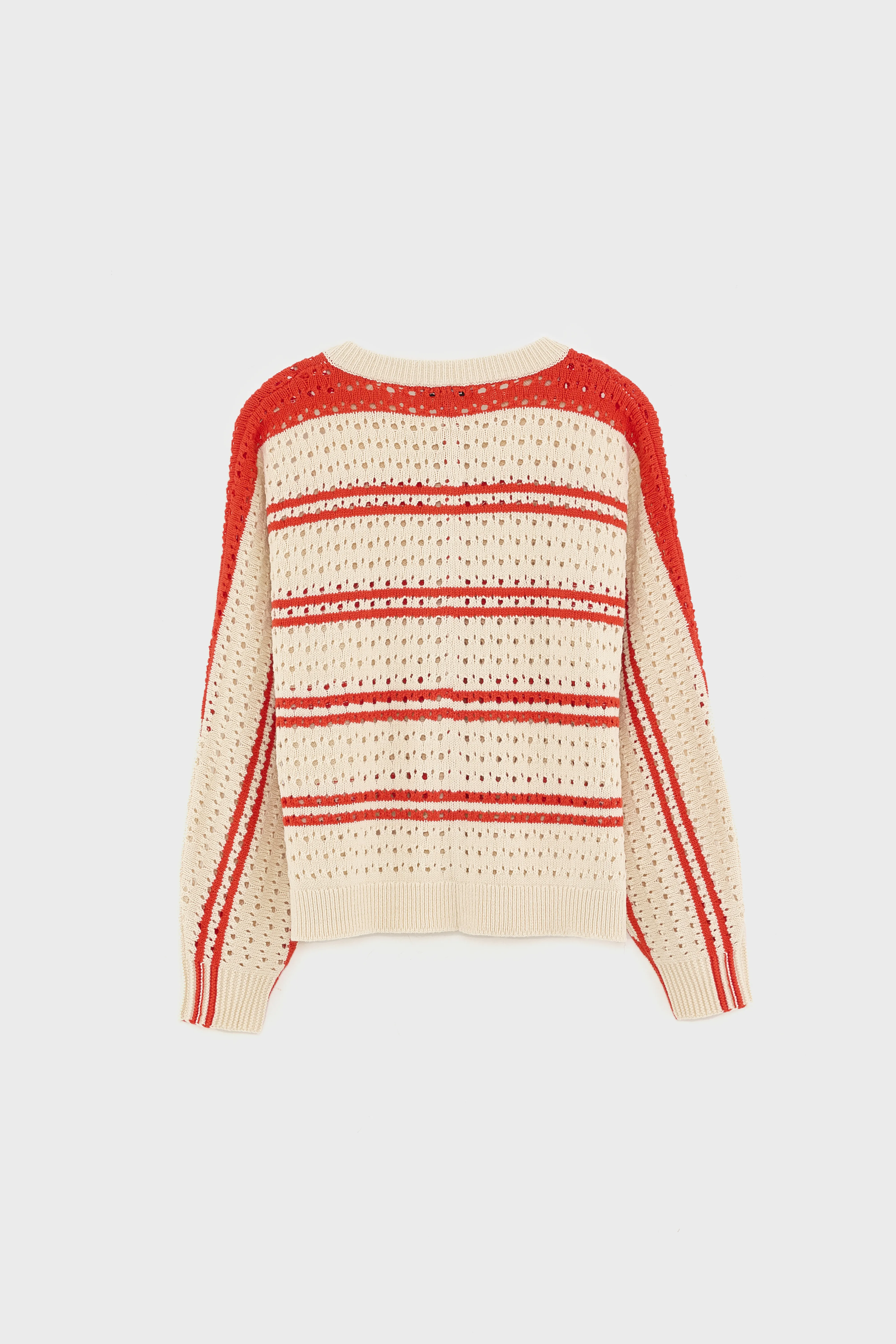 Bellerose Gelta relaxed cardigan (261 / G / STRIPE A)