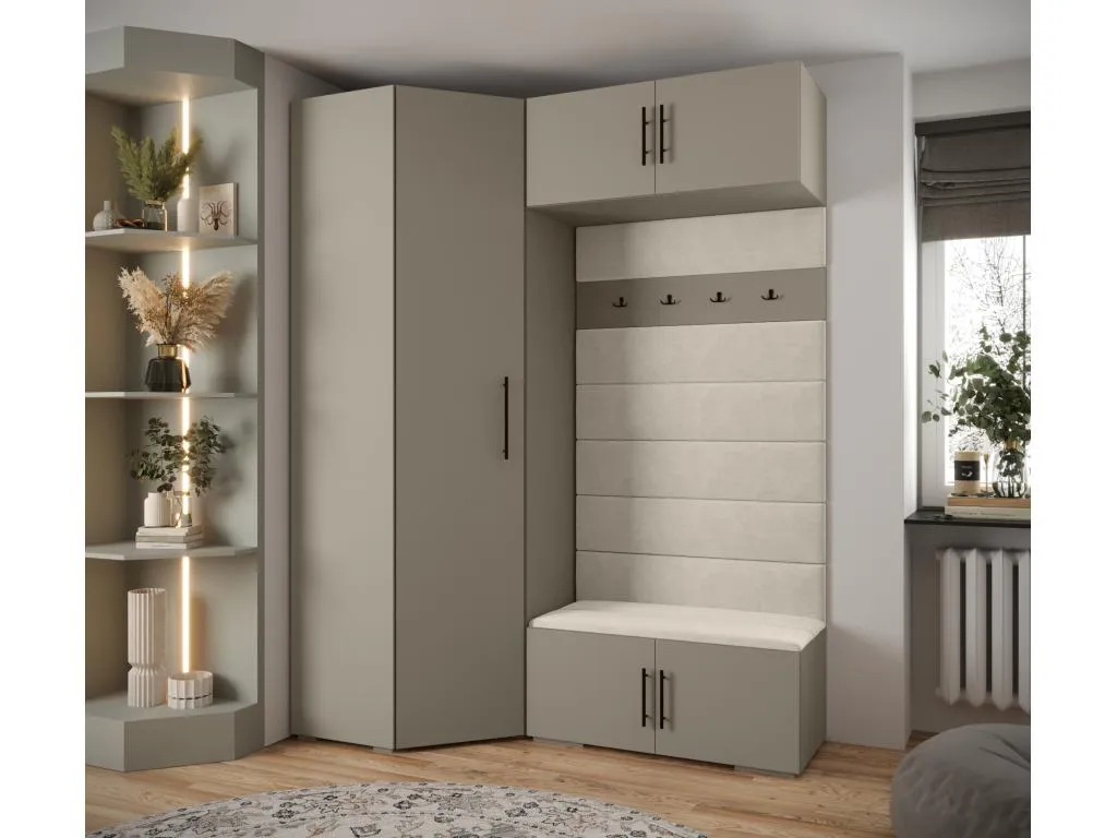 Vivircalido 3 armario con puertas batientes 236.7/182/47 55832idoz