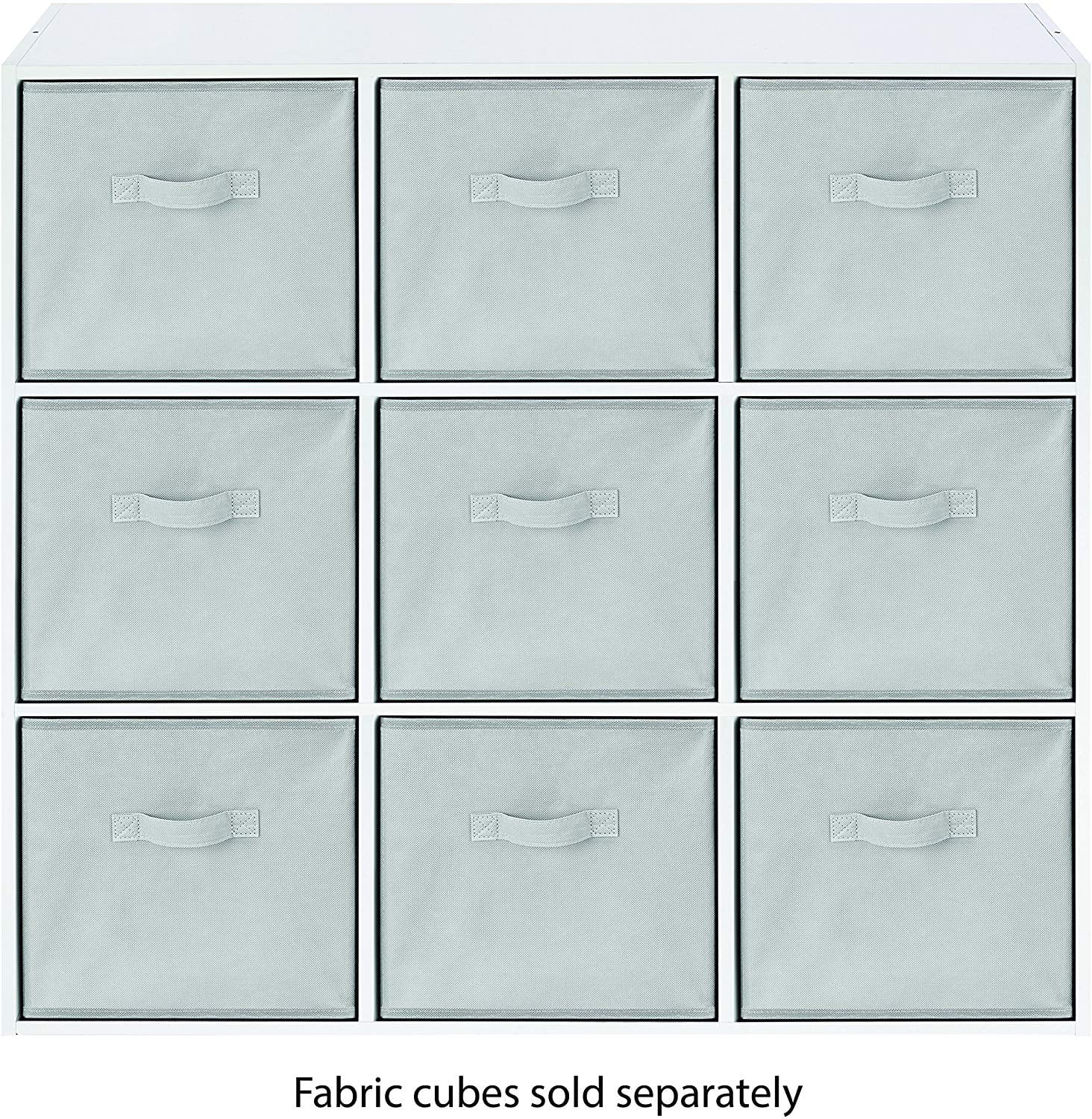 Whitmor 6422-8859-WHT 9 Cube Organizer - White - Image 4