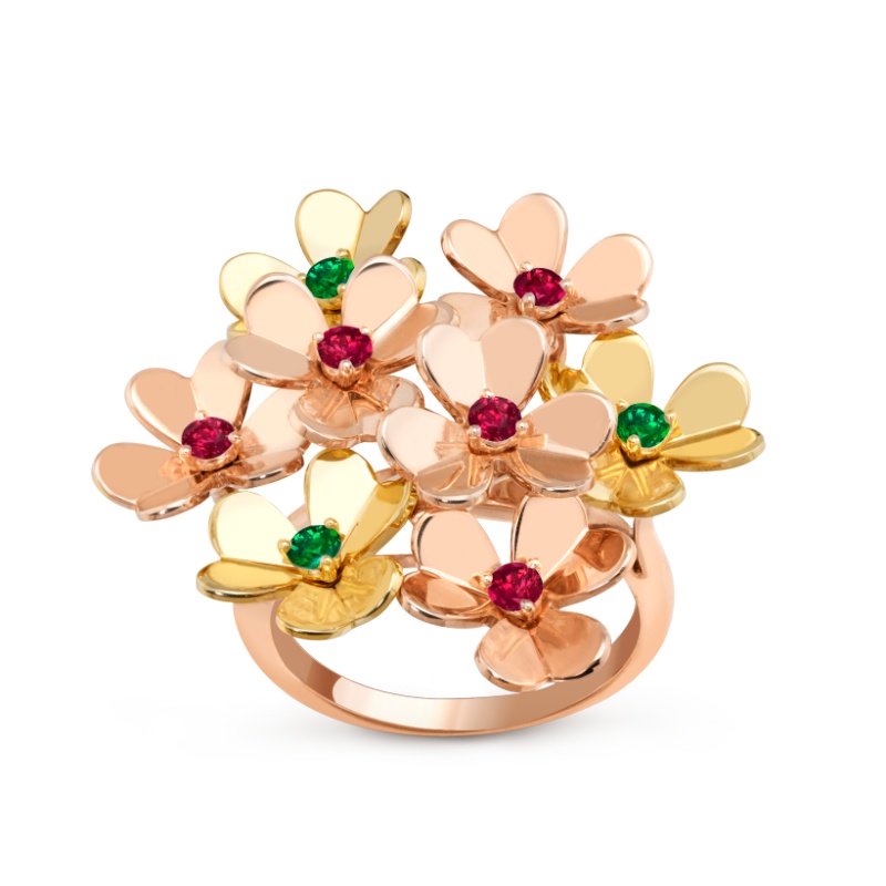 Replicate Frivole ring, 8 flowers(1:1 replica) - Original Replica Club