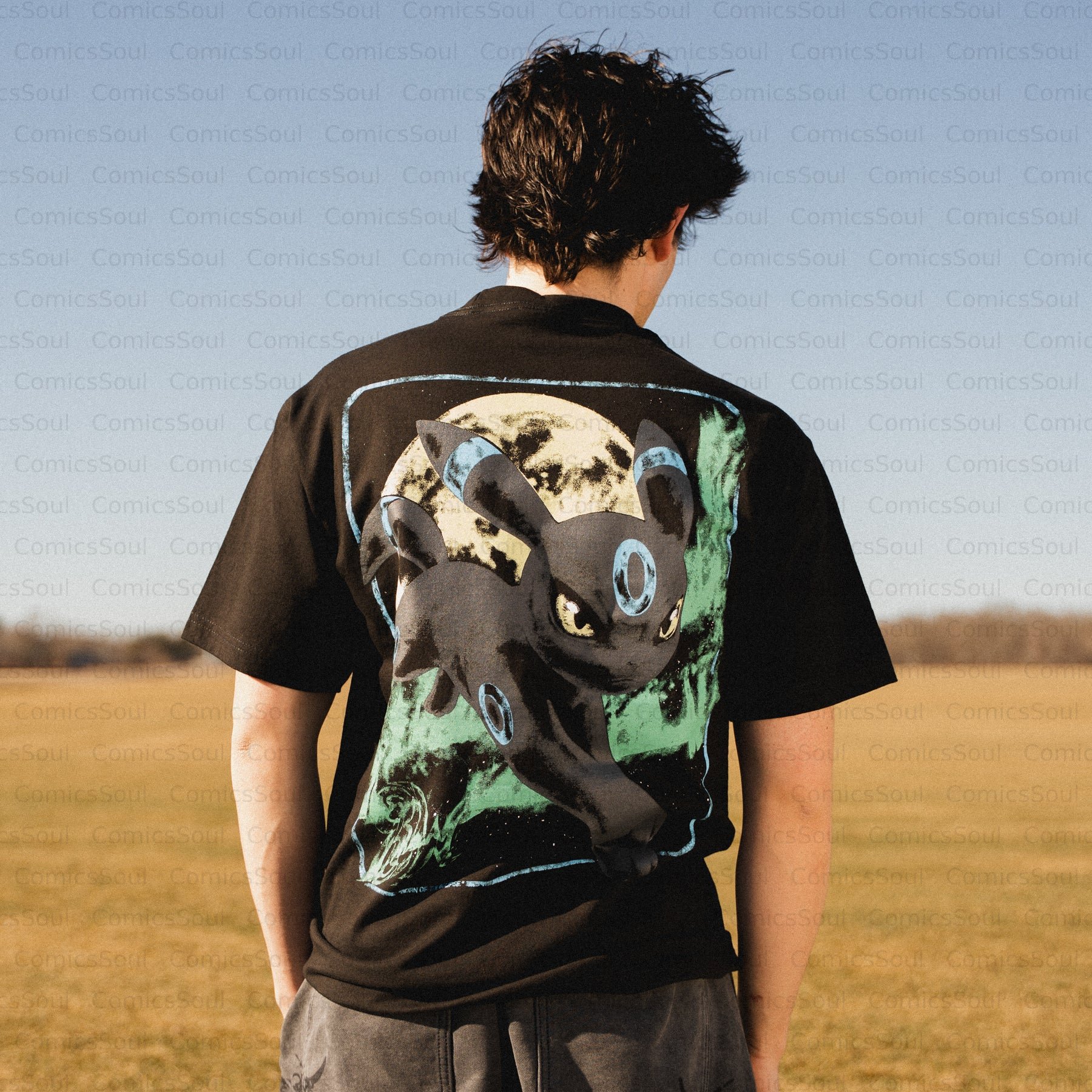 Unisex Anime MOONBREON    Inspired Vintage T-Shirt