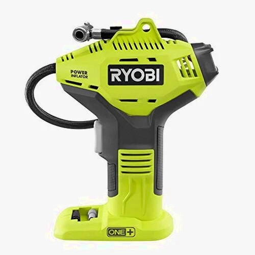 RYOBI ONE+ Cordless Air Inflator With Digital Gauge, 18V 4.0 Ah Lithium-Ion Battery - P737D - Image 8 RYOBI ONE+ Cordless Air Inflator With Digital Gauge, 18V 4.0 Ah Lithium-Ion Battery - P737D - Image 8