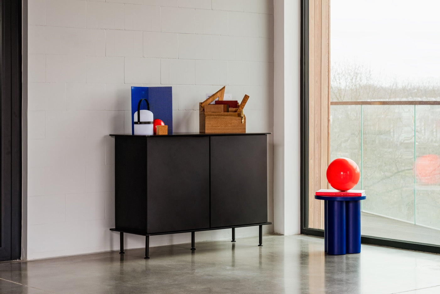 noo.ma SUUMO Ladekast - Vulcano Black