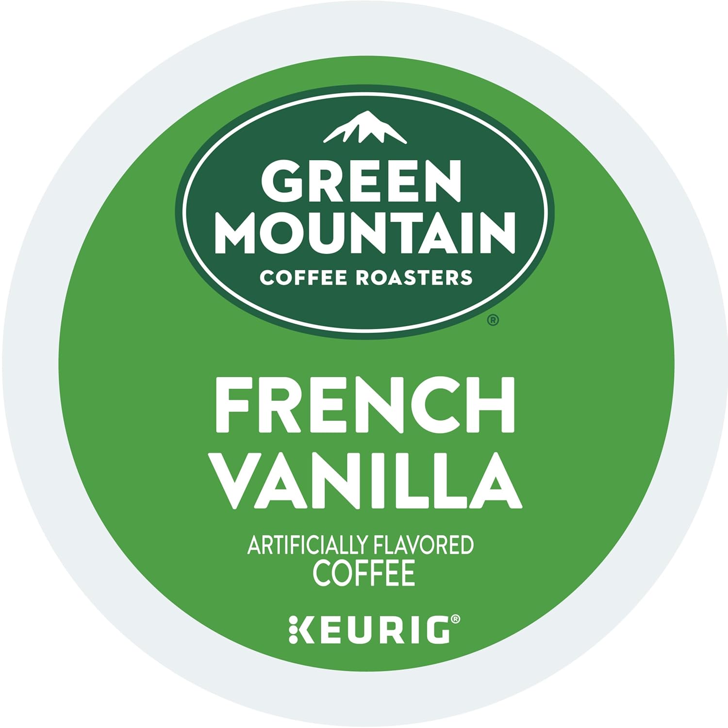 Green Mountain Coffee Roasters French Vanilla Keurig Single-Serve K-Cup pods. Light Roast Coffee. 72 Count
