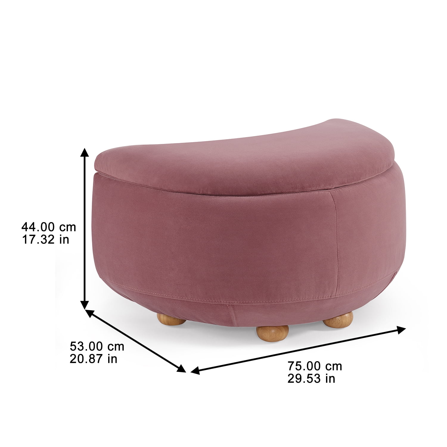 Better Homes & Gardens Juliet Modern Boucle Chaise & Storage Ottoman, Pearl - Image 33