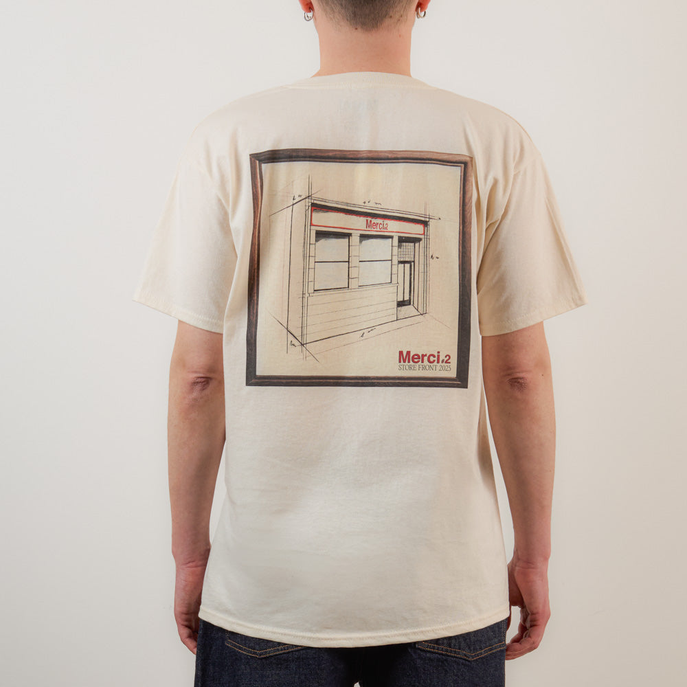 Merci - T-Shirt Richelieu - Ecru