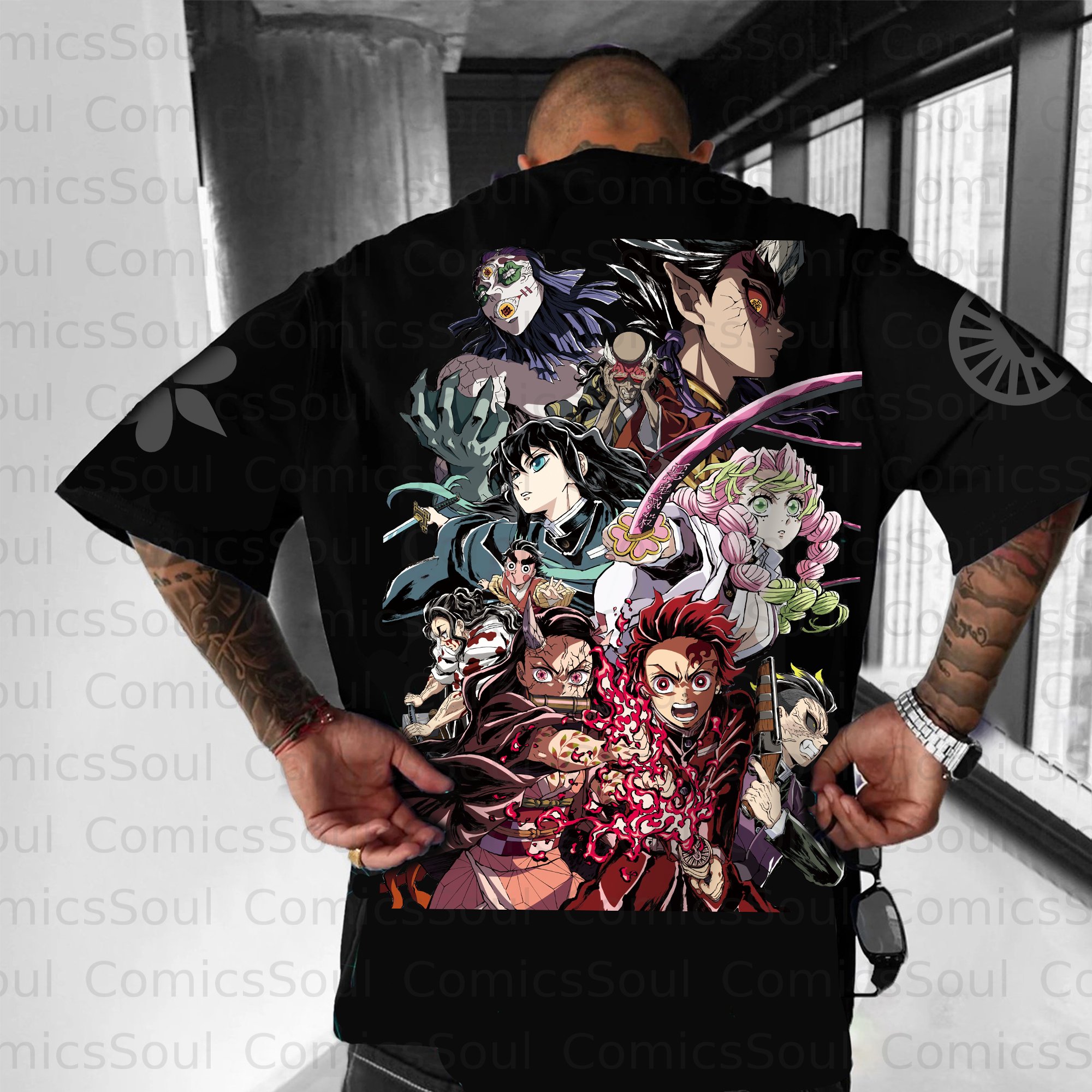 Unisex Anime Inspired Vintage T-Shirt