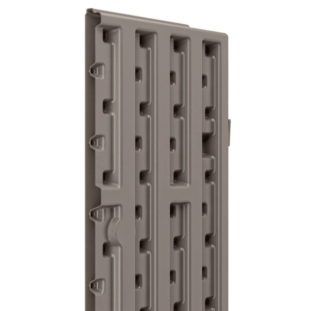 Suncast 2-Shelf Resin Base Cabinet, Platinum Metallic - Image 35