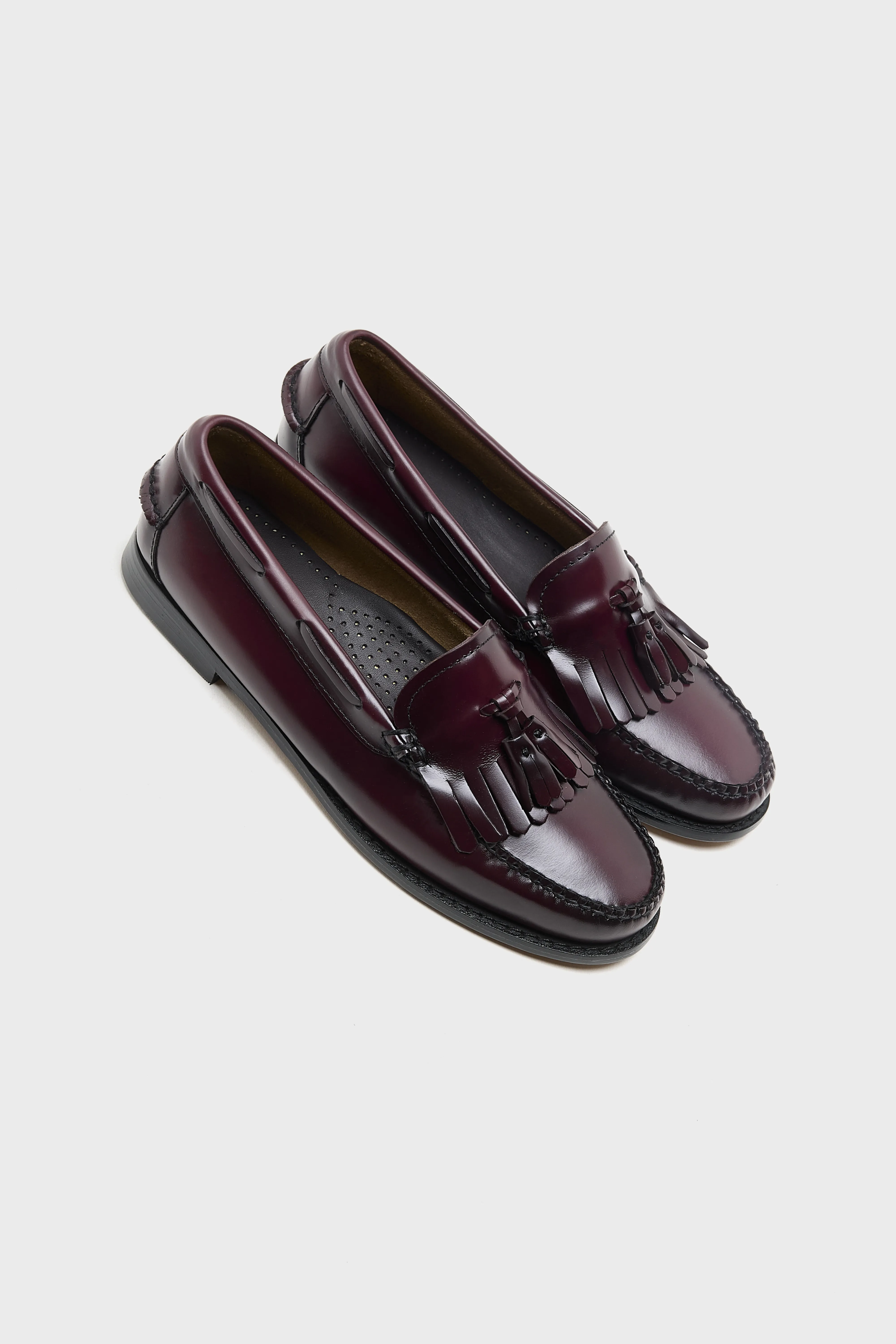 Bellerose Weejuns Esther Kiltie Tassel Loafers for Women  (261 / W / WINE)
