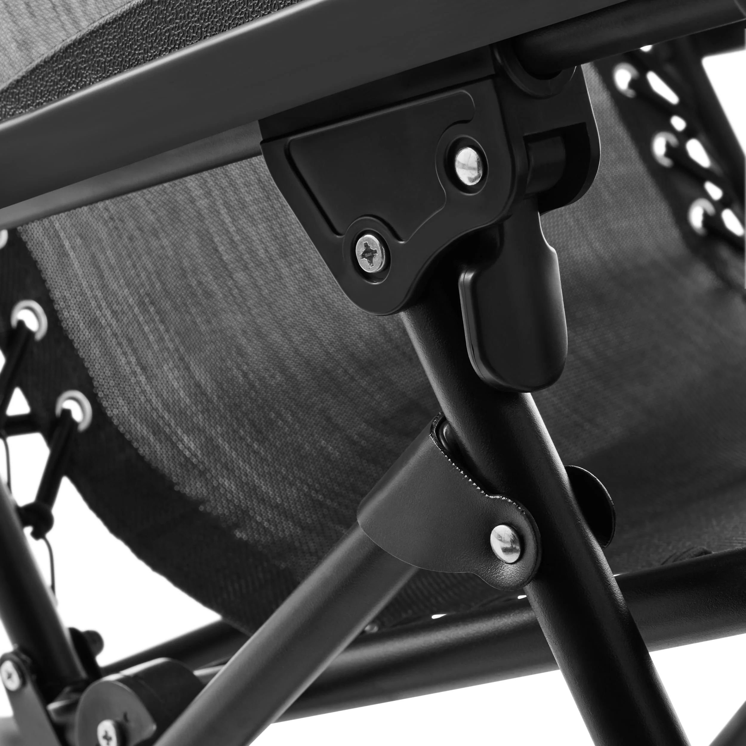 Mainstays Zero Gravity Chair Lounger, 2 Pack - Black - Image 3
