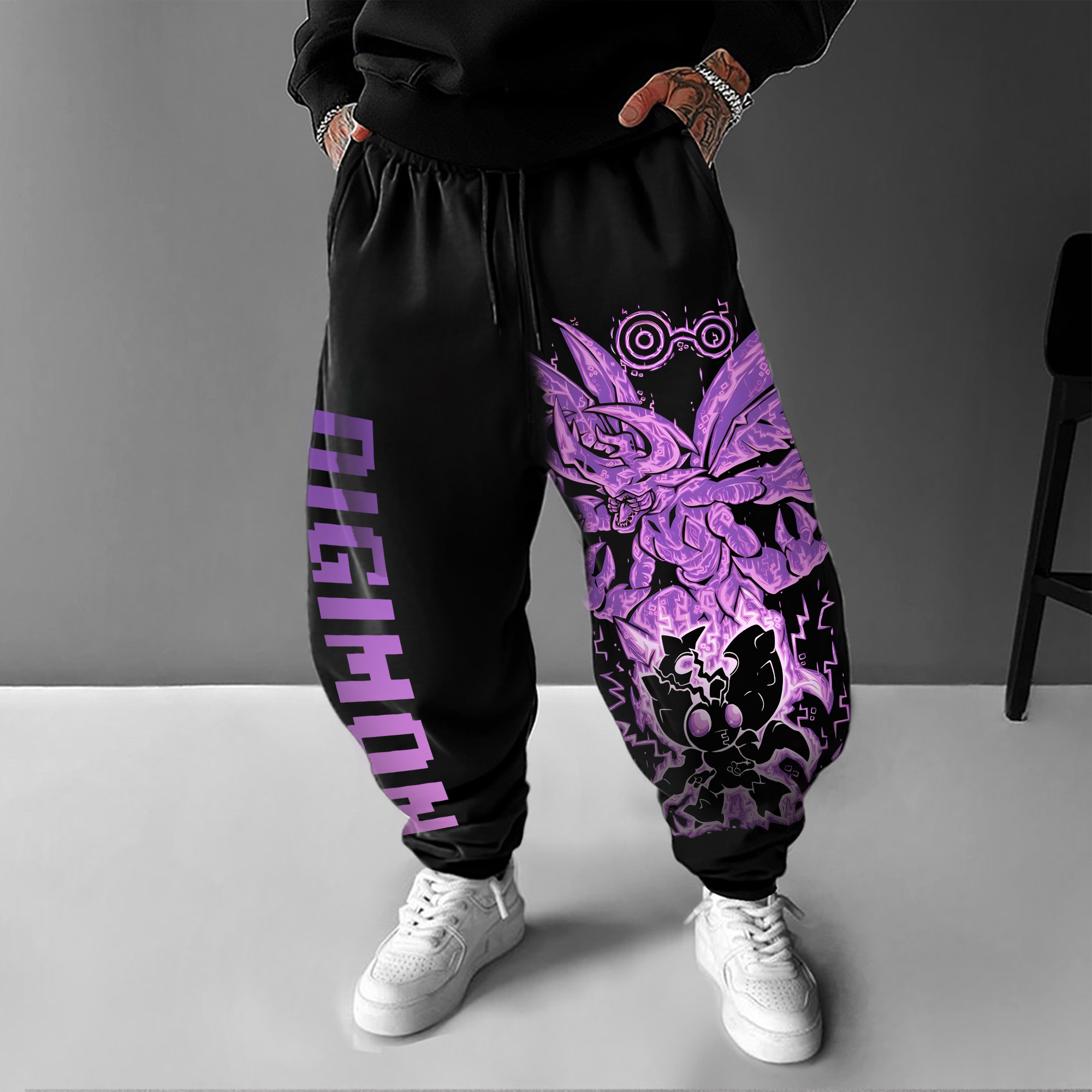 Unisex  “Comicssoul”  Anime Style Retro Pants