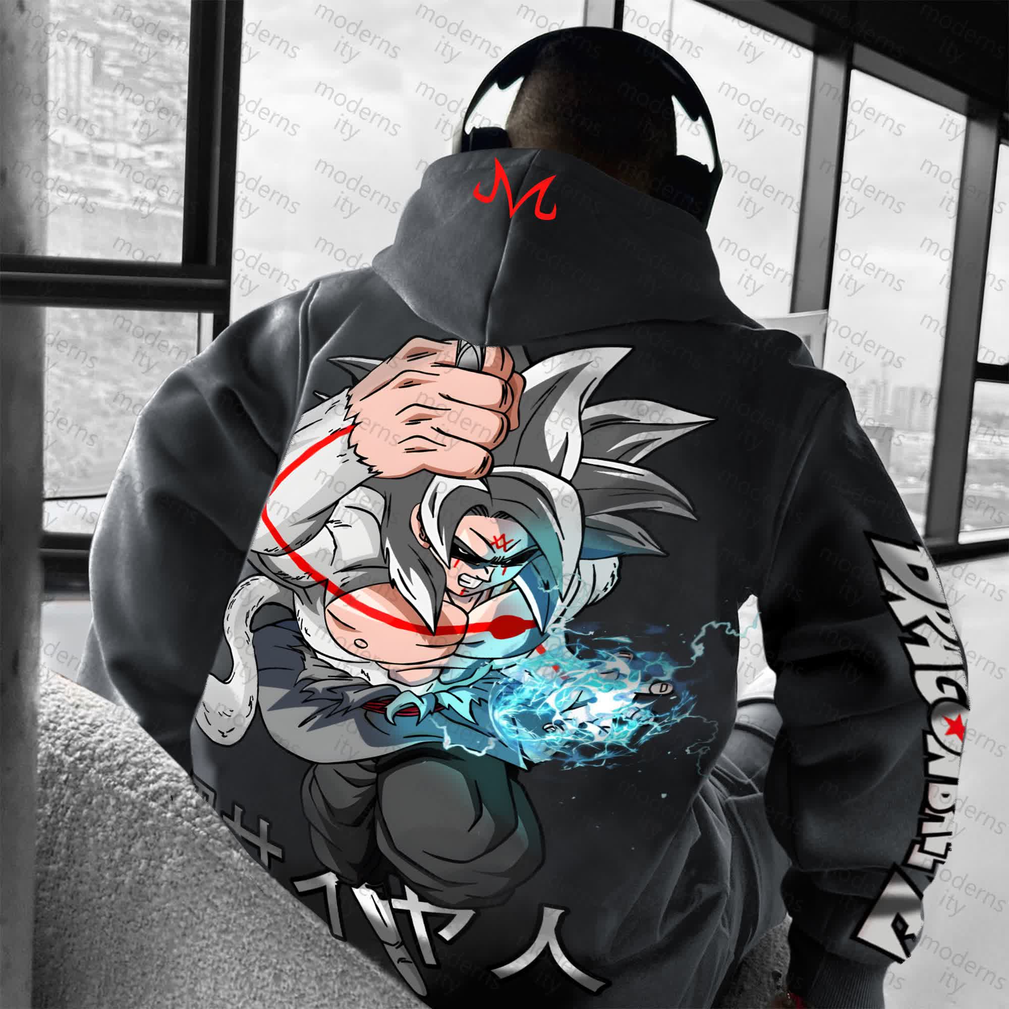 Unisex Anime“Comicssoul” Graphic Streetwear Vintage Hoodie