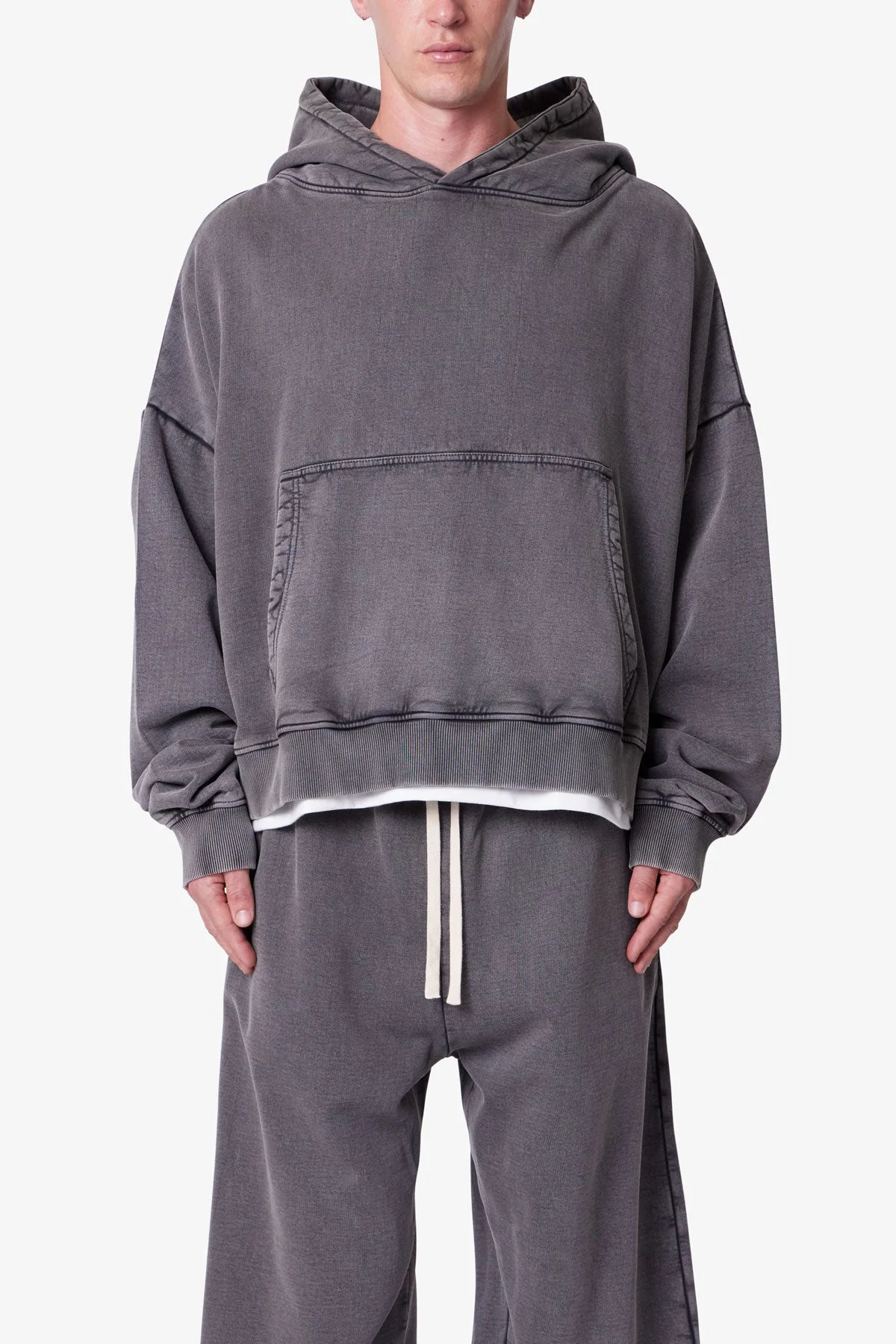 Gradient Pullover Hoodie - Vintage Black