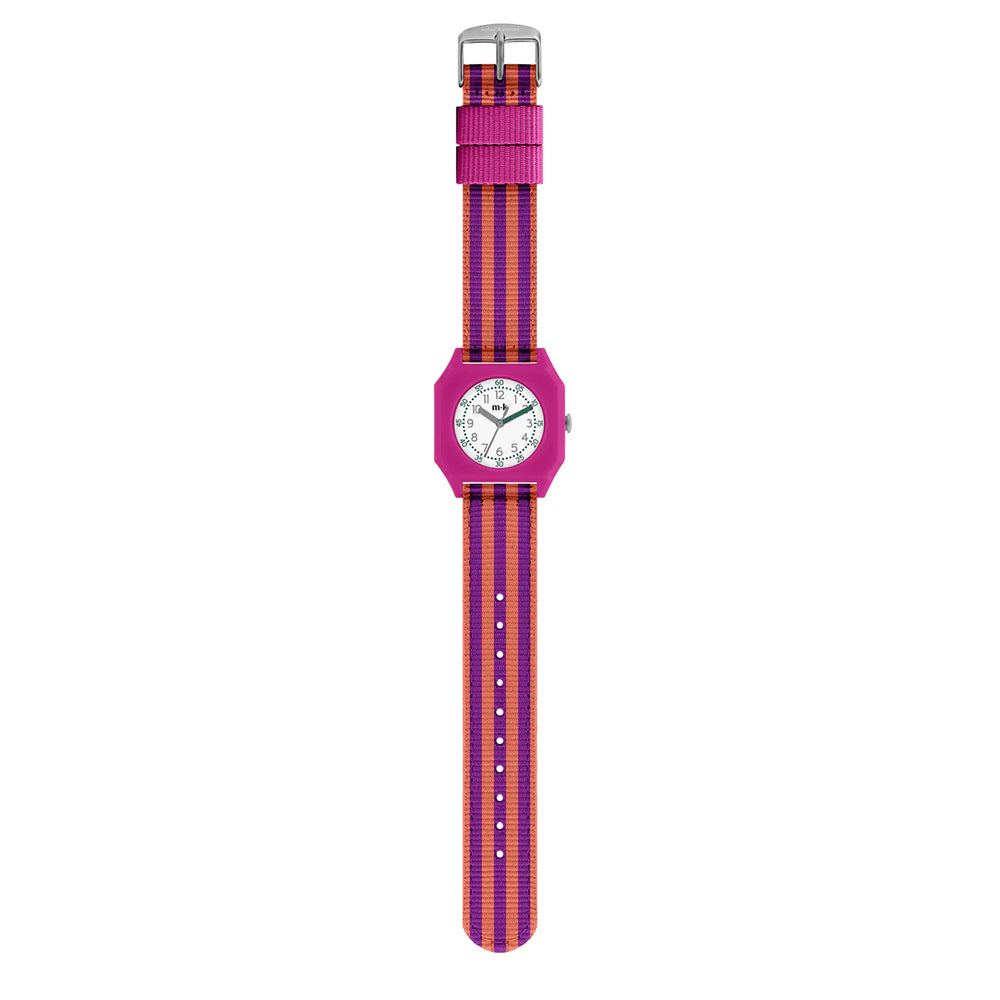 Mini Kyomo - Montre Ruby Papaya - Rose, Orange & violet