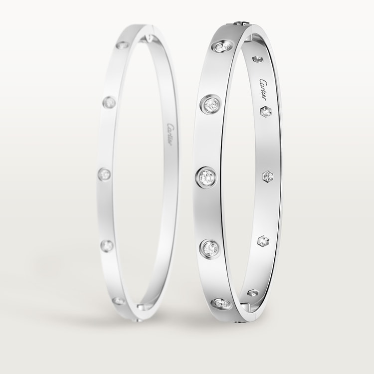 Replicate LOVE bracelet, classic model,10 diamonds(1:1 replica) - Original Replica Club