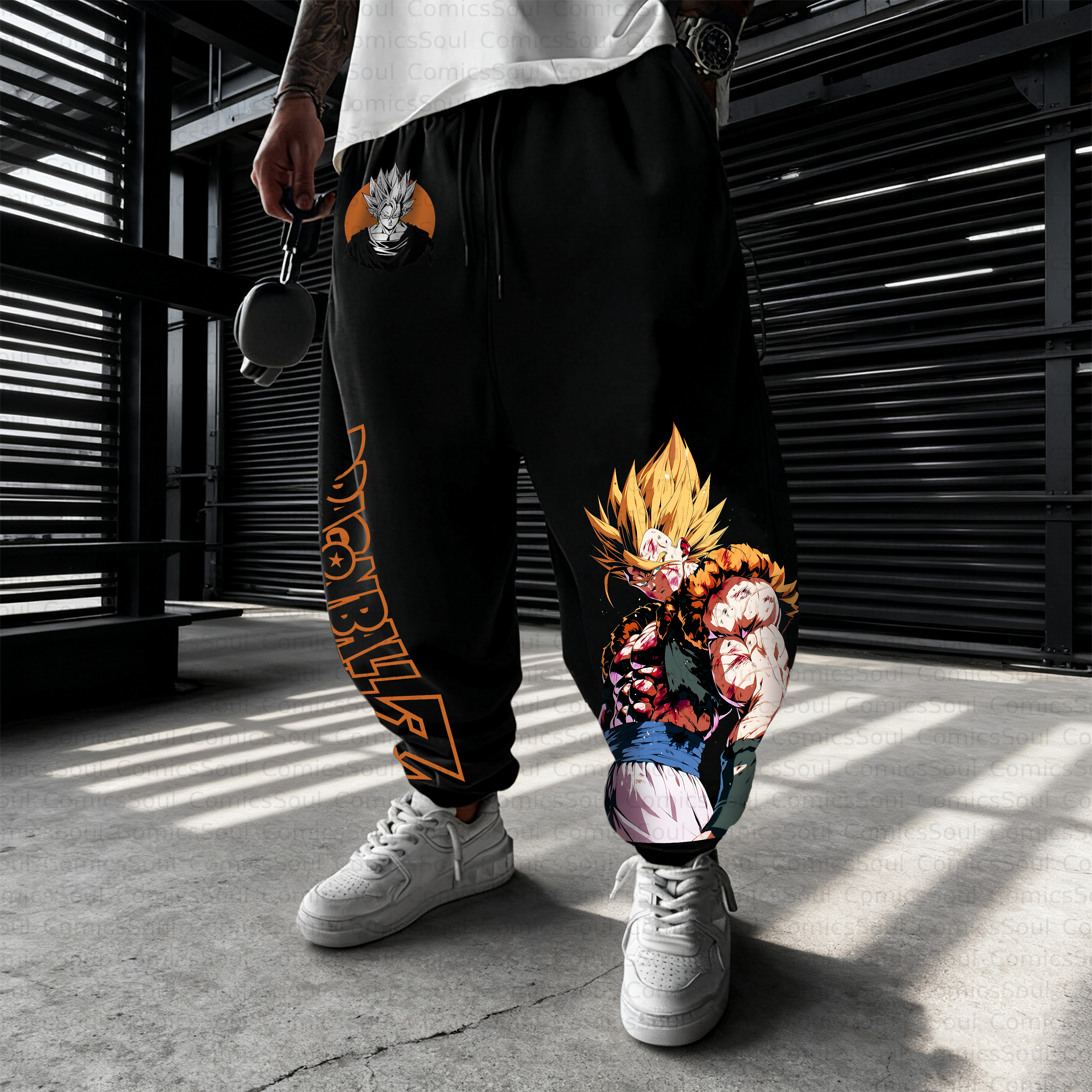 Unisex Casual Anime Streetwear Pant