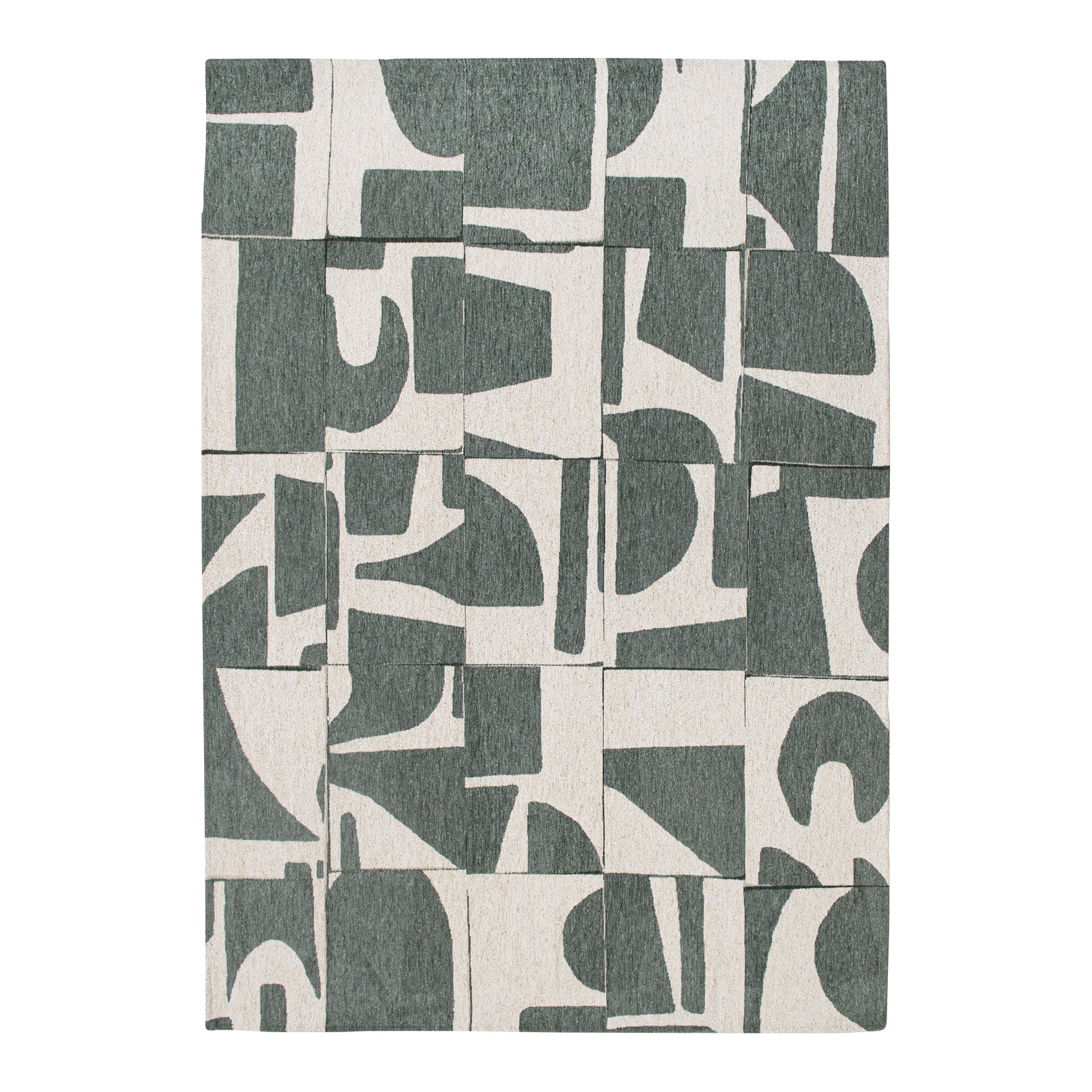 Louis de Poortere Craft Papercut Vloerkleed 170 x 240 cm - Sea Spray