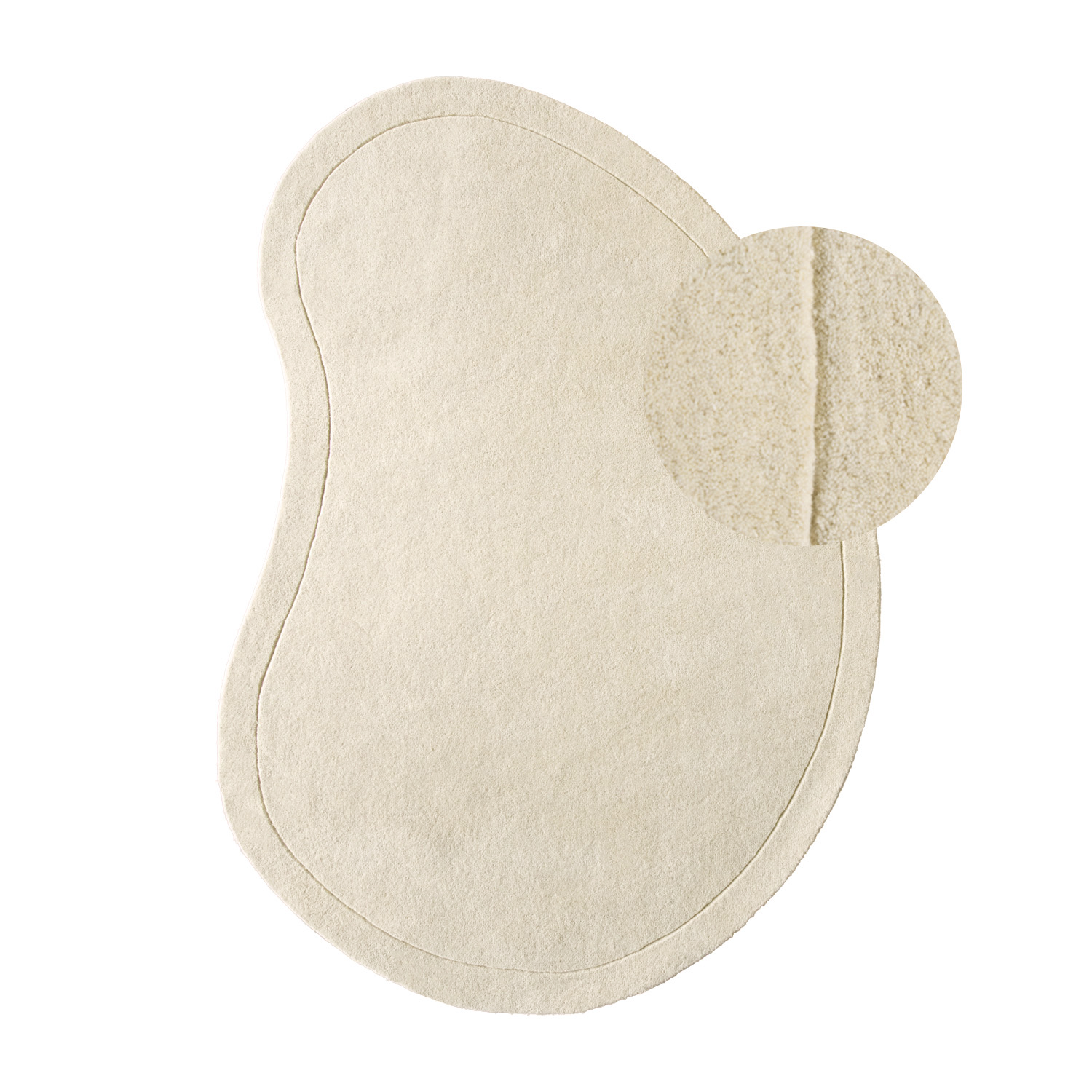 Blokker Pebble Vloerkleed 240 x 170 cm - Off-White
