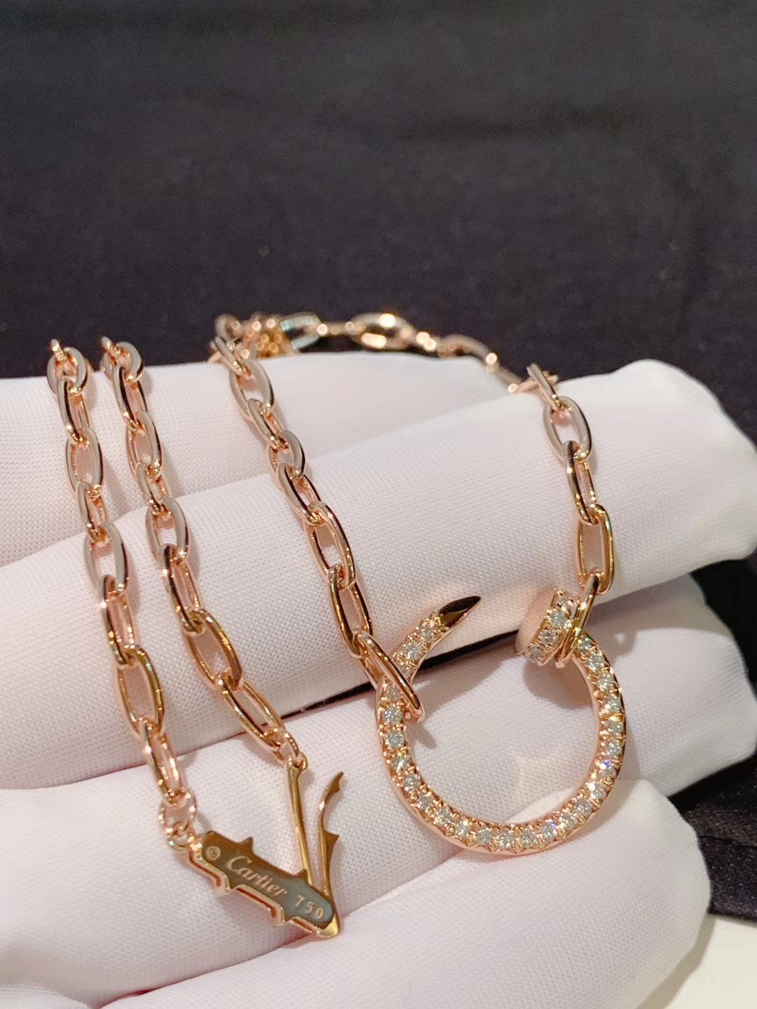 Cartier Paperclip Chain Juste Un Clou Necklace - Original Replica Club