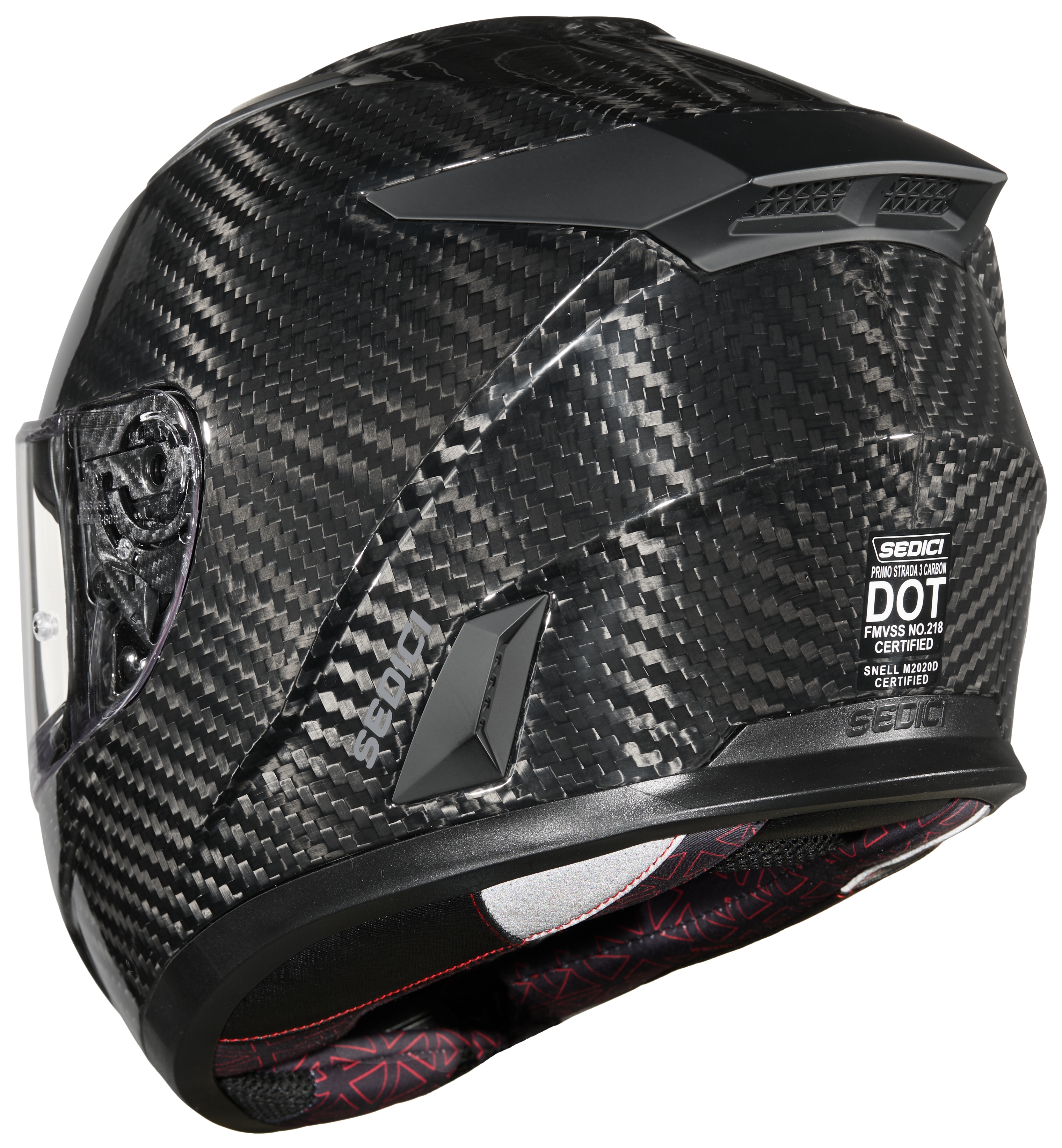 SportsBikeShop Sedici Strada 3 Primo Carbon Helmet