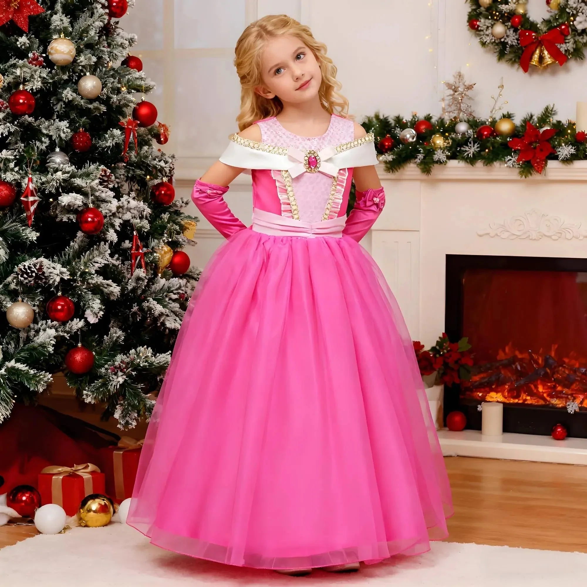 Halloween Costumes Girls Princess Party Dress - Image 2 Halloween Costumes Girls Princess Party Dress - Image 2