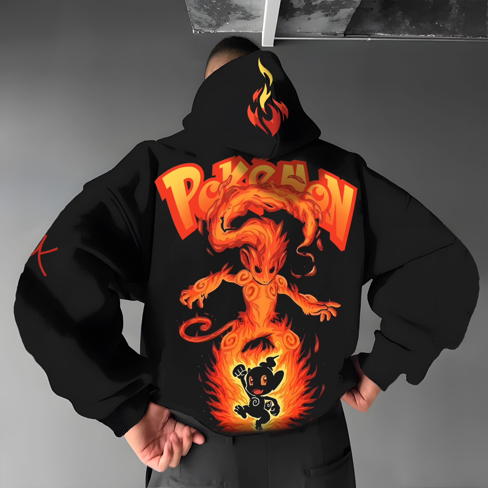 Unisex Anime Graphic Streetwear Vintage Hoodie