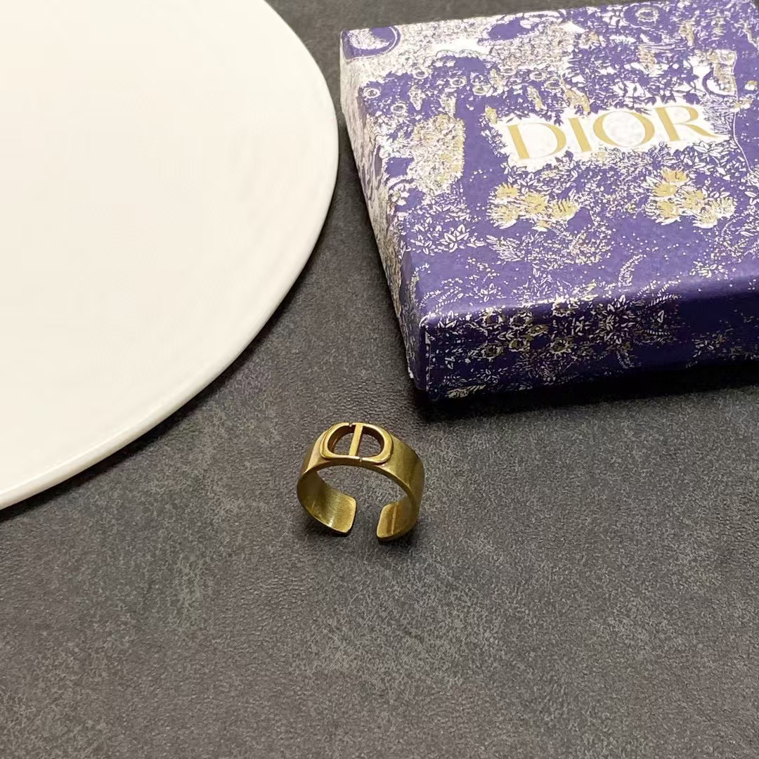 Dior Vintage CD Open Ring - Original Replica Club