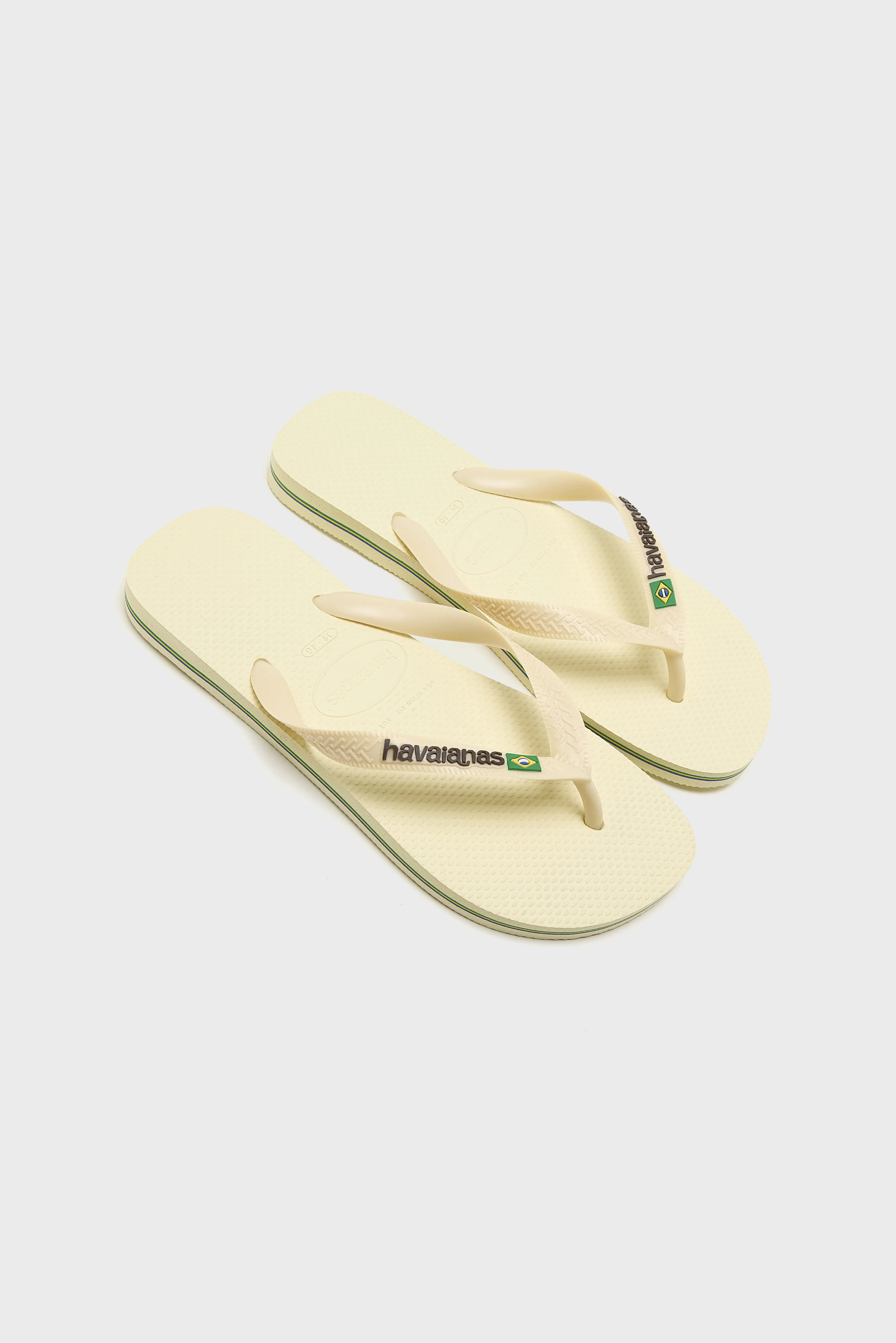 Bellerose Brazil Logo Flip Flops (261 / W / BUTTER)
