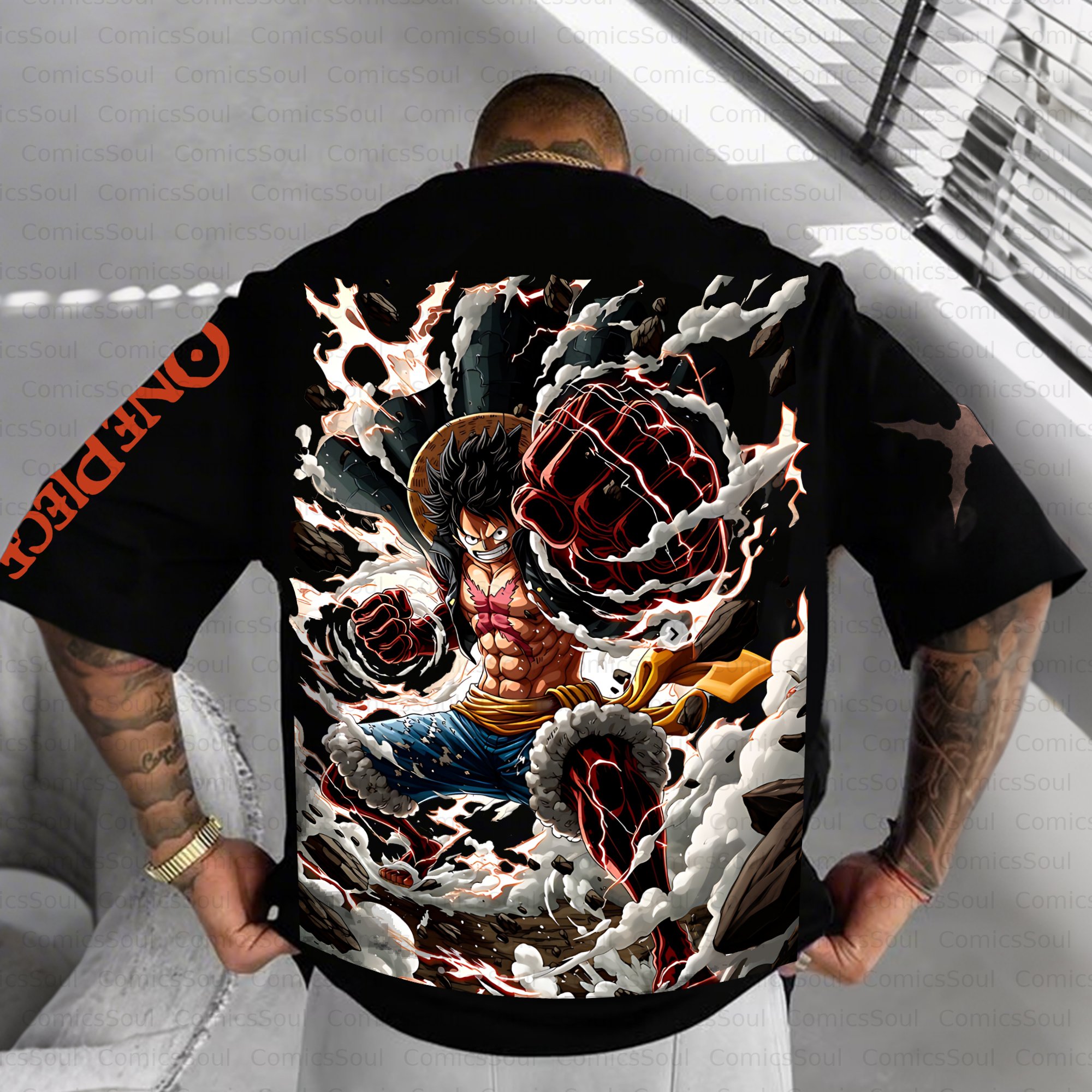 Unisex Anime Inspired Vintage T-Shirt