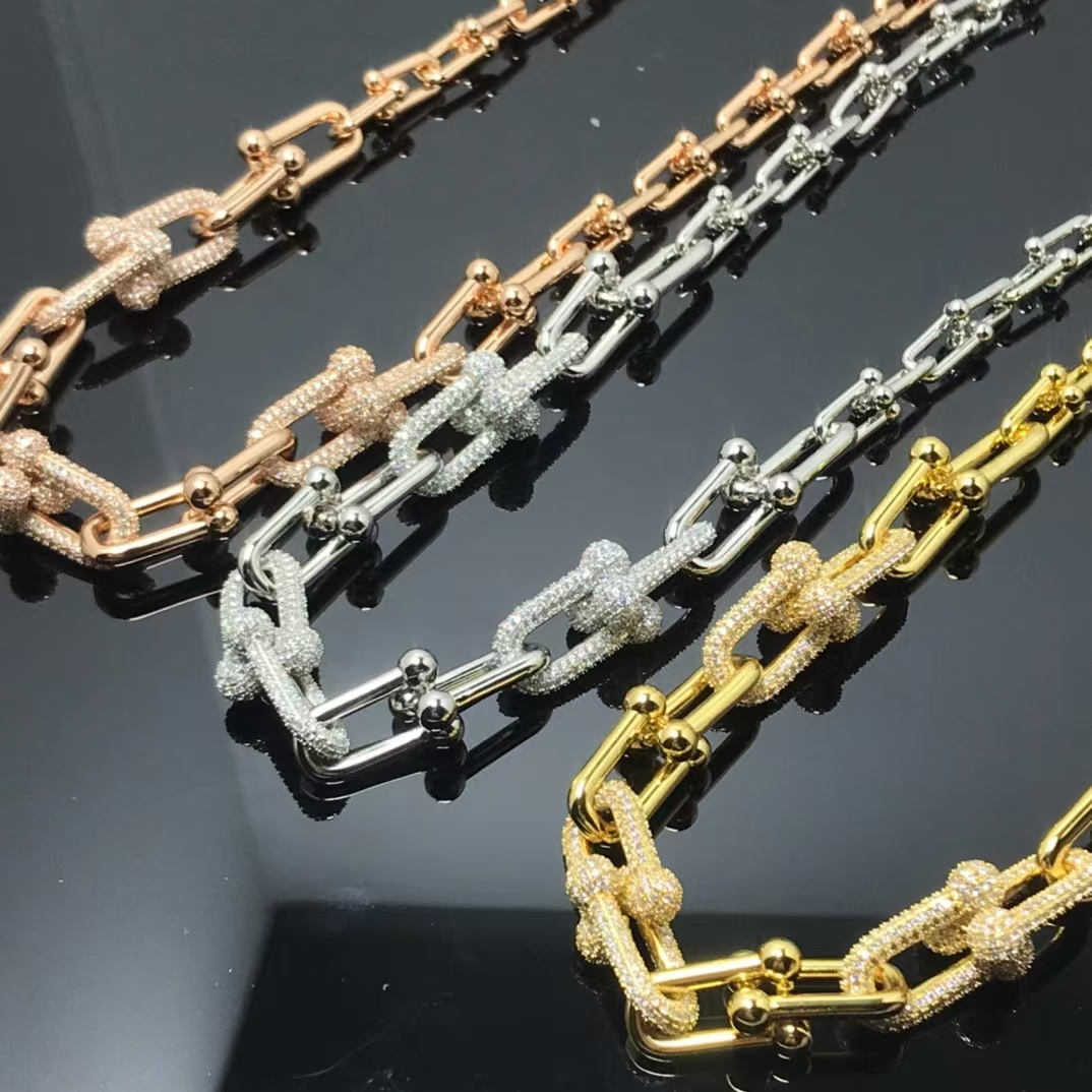 Tiffany HardWear Graduated Link Necklace - Original Replica Club