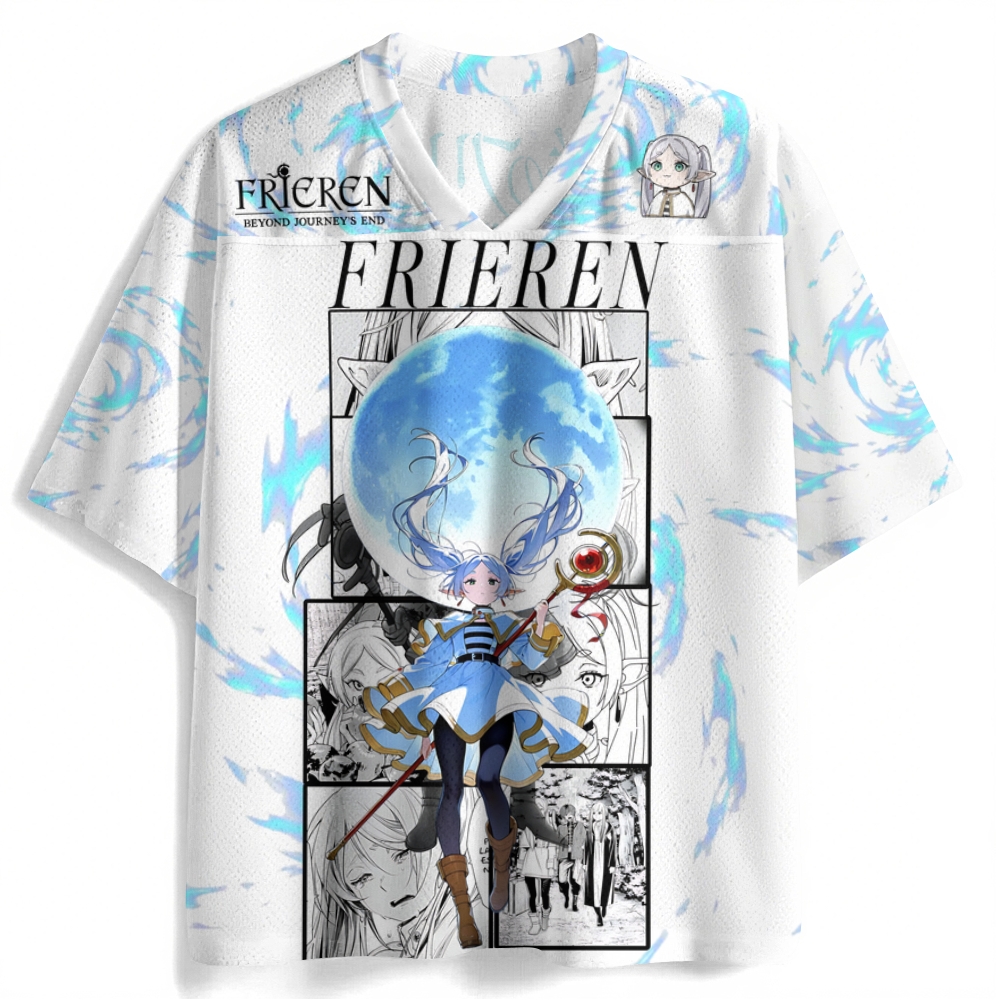 Frieren Anime Football Jersey