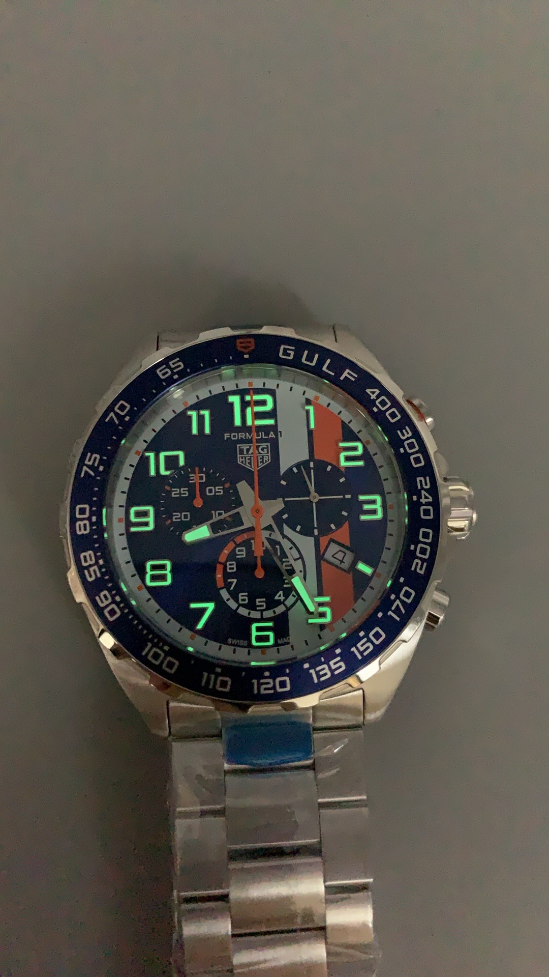 Tag Heuer Formula 1 x Gulf Chronograph CAZ101AT.BA0842 Quartz 43mm