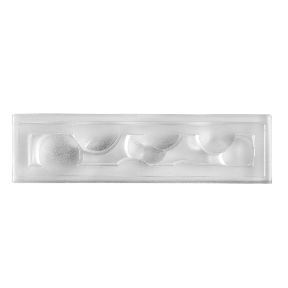 PANNEAU DÉCORATIF PETITES BULLES - CRISTAL INCOLORE, MIROITÉ