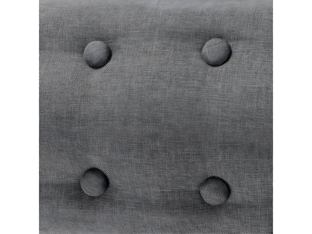 Sillón Tela Gris Claro