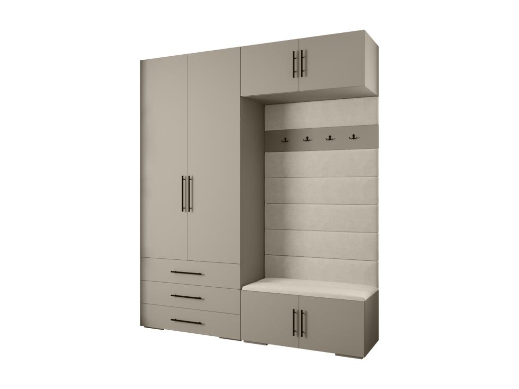 Abodeia 3 armario con puertas batientes 236 - 7/200/47