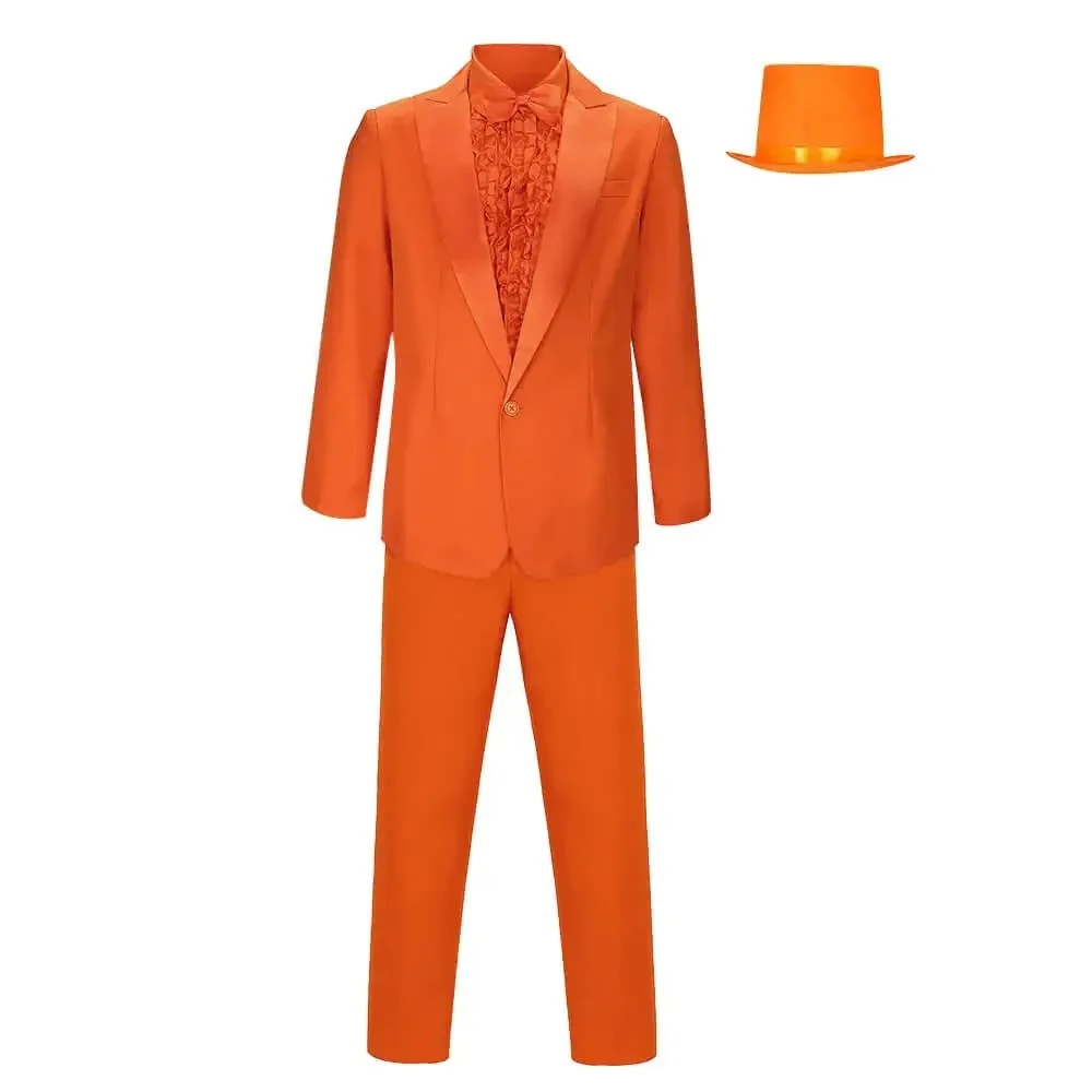 Halloween Costumes Mens Formal Suit Hat Outfit - Image 2 Halloween Costumes Mens Formal Suit Hat Outfit - Image 2