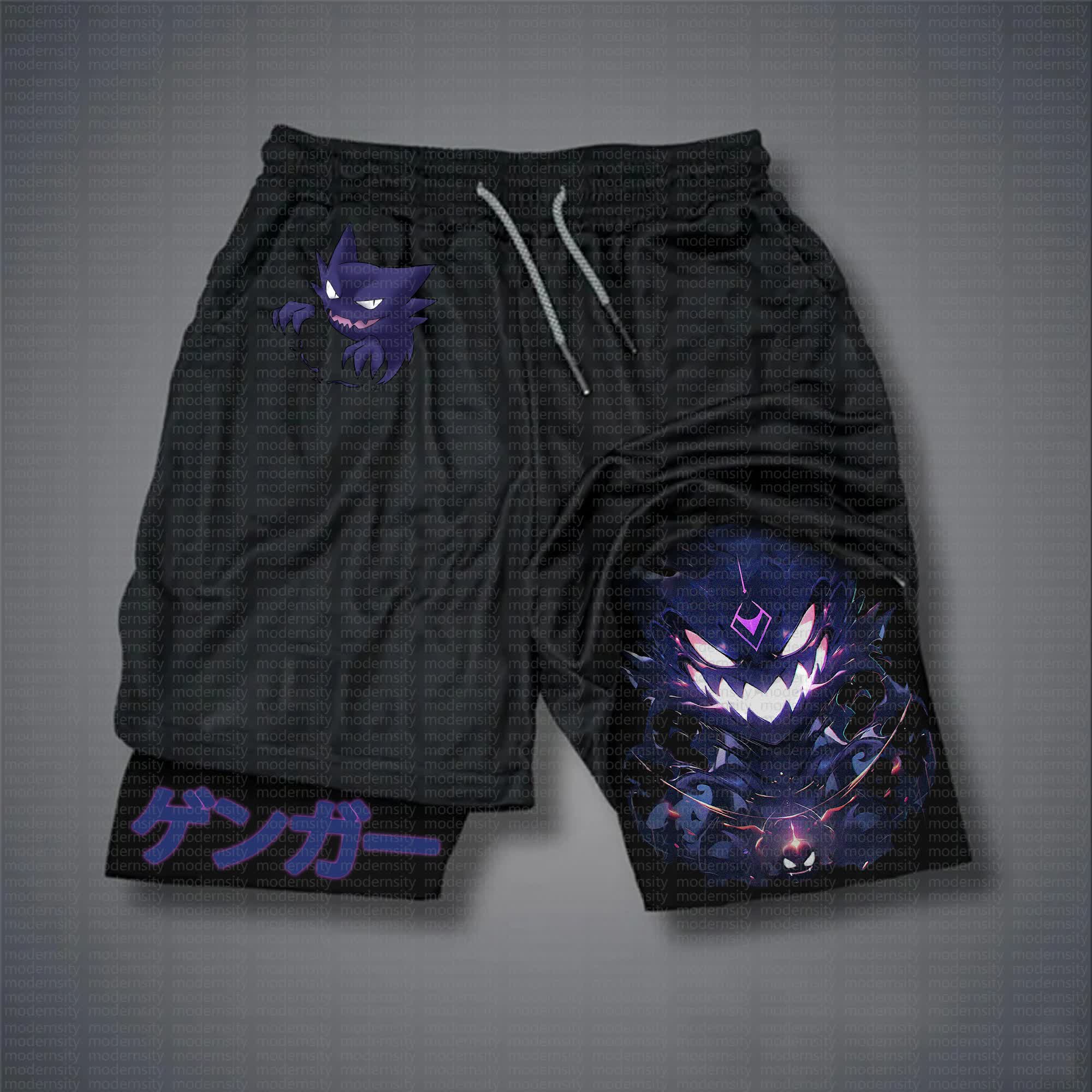 Unisex  “Comicssoul” Casual Anime Streetwear Shorts