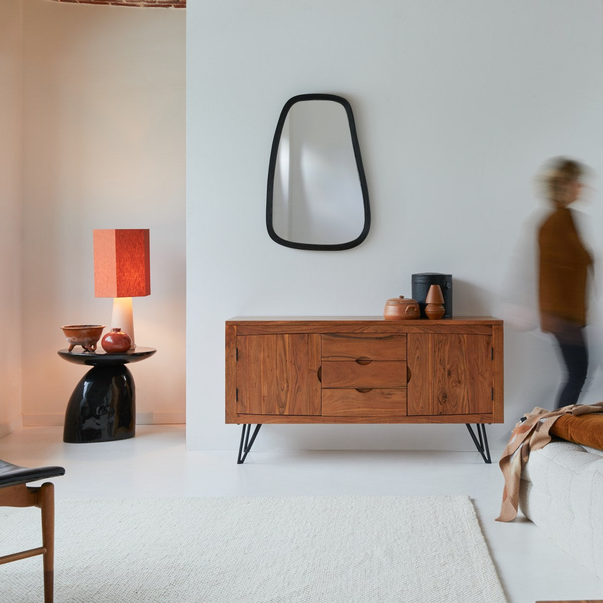 Tikamoon - Bonnie - Massief acaciahouten buffet 150 cm