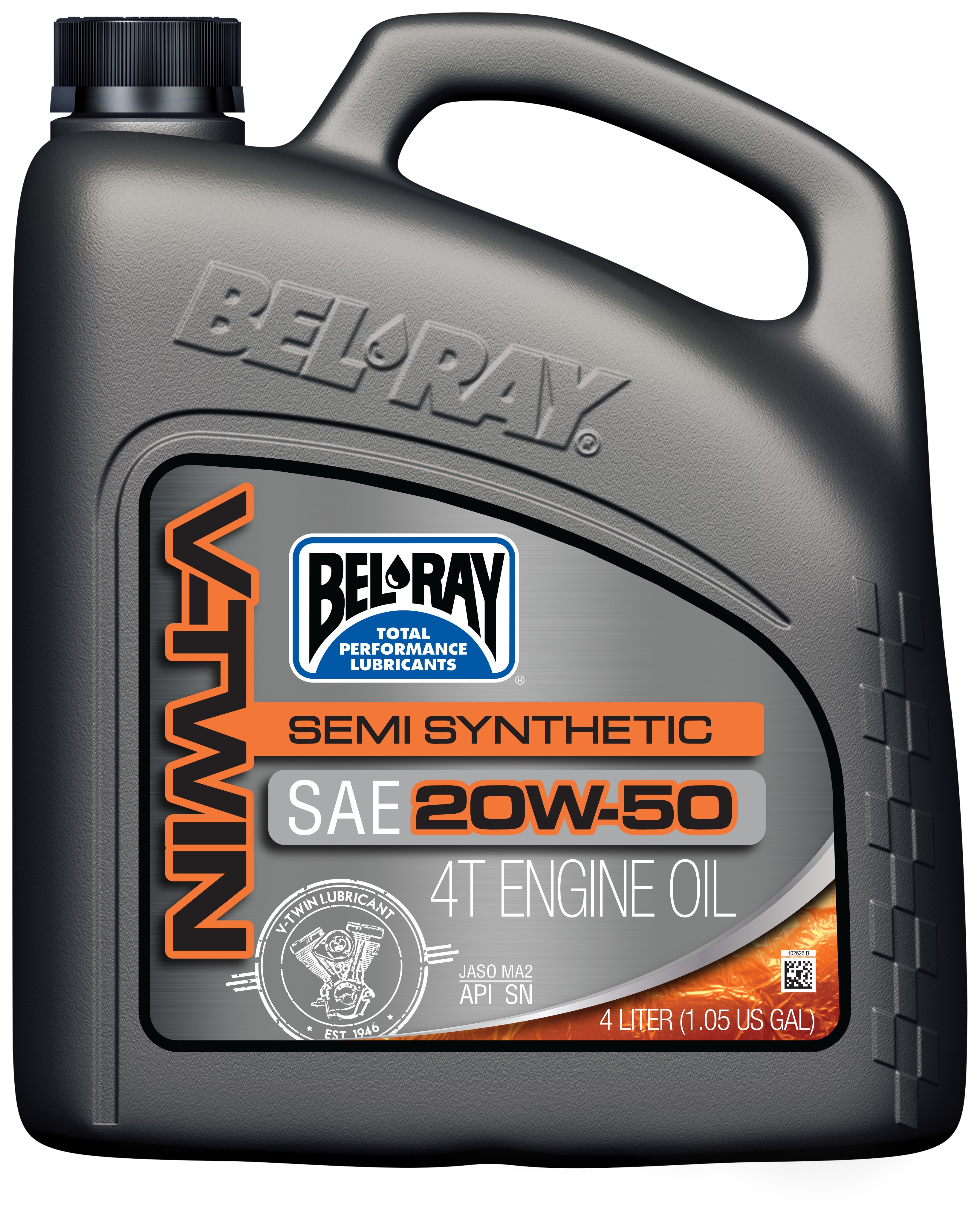 SportsBikeShop Bel Ray V-Twin Semi-Synthetic Engine Oil